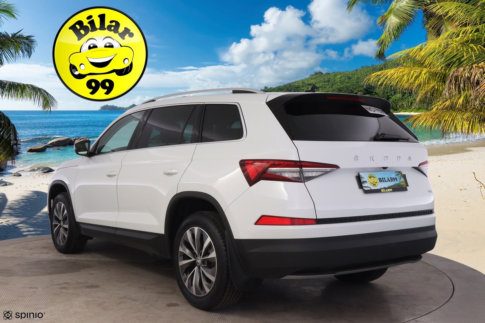 SKODA KODIAQ 2022 2.0TDI 4x4 200 Style DSG Autom. ** Webasto / Koukku / Adapt.Vakkari / Matrix-LED / P.Kamera / Canton / KeylessGO ** - Juuri huollettu / Tehokkaampi kone / Huippuvarusteet / Digimittari / Nahkasisusta / 2x hyvät renkaat vanteilla /