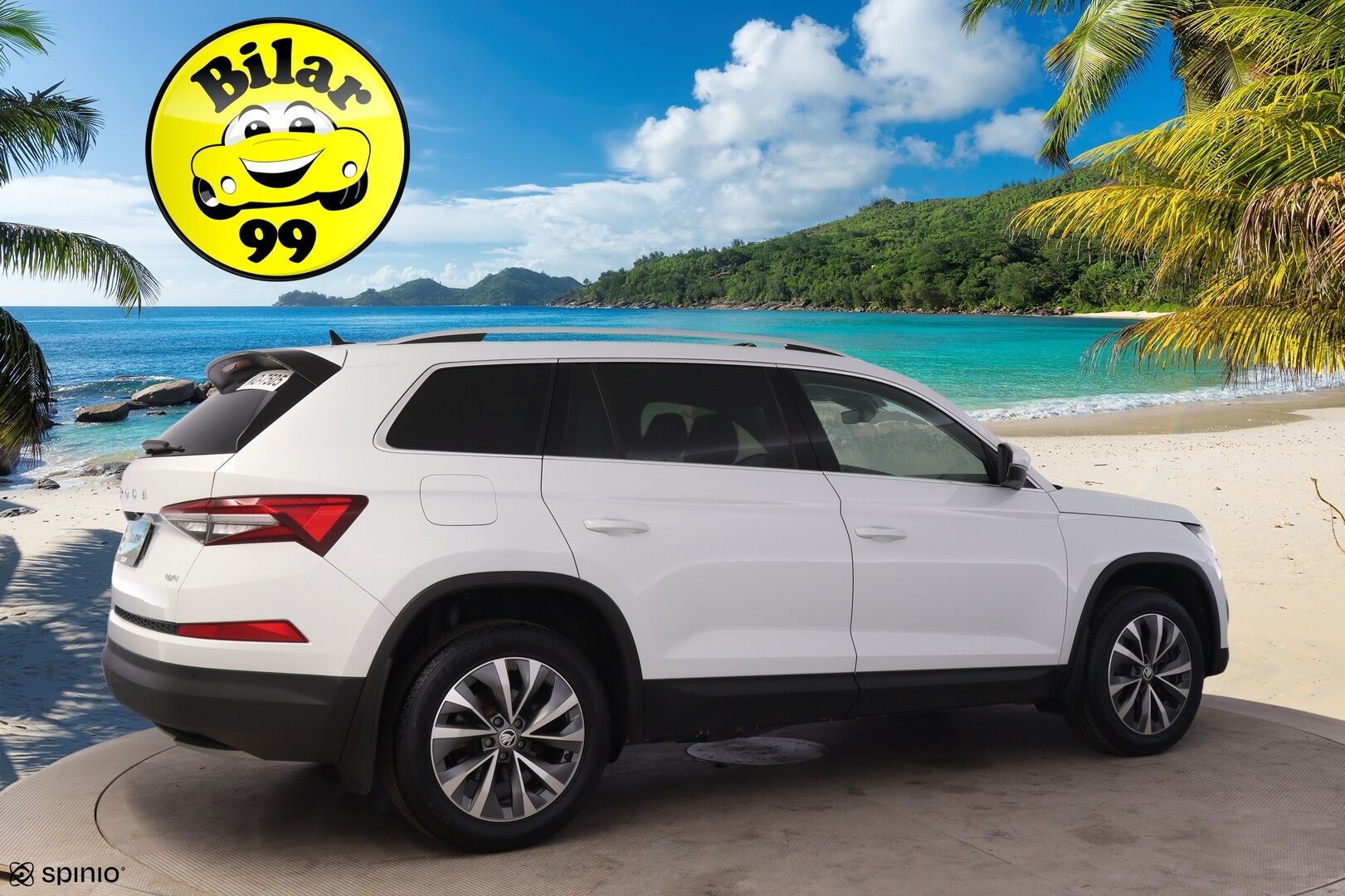 SKODA KODIAQ 2022 2.0TDI 4x4 200 Style DSG Autom. ** Webasto / Koukku / Adapt.Vakkari / Matrix-LED / P.Kamera / Canton / KeylessGO ** - Juuri huollettu / Tehokkaampi kone / Huippuvarusteet / Digimittari / Nahkasisusta / 2x hyvät renkaat vanteilla /