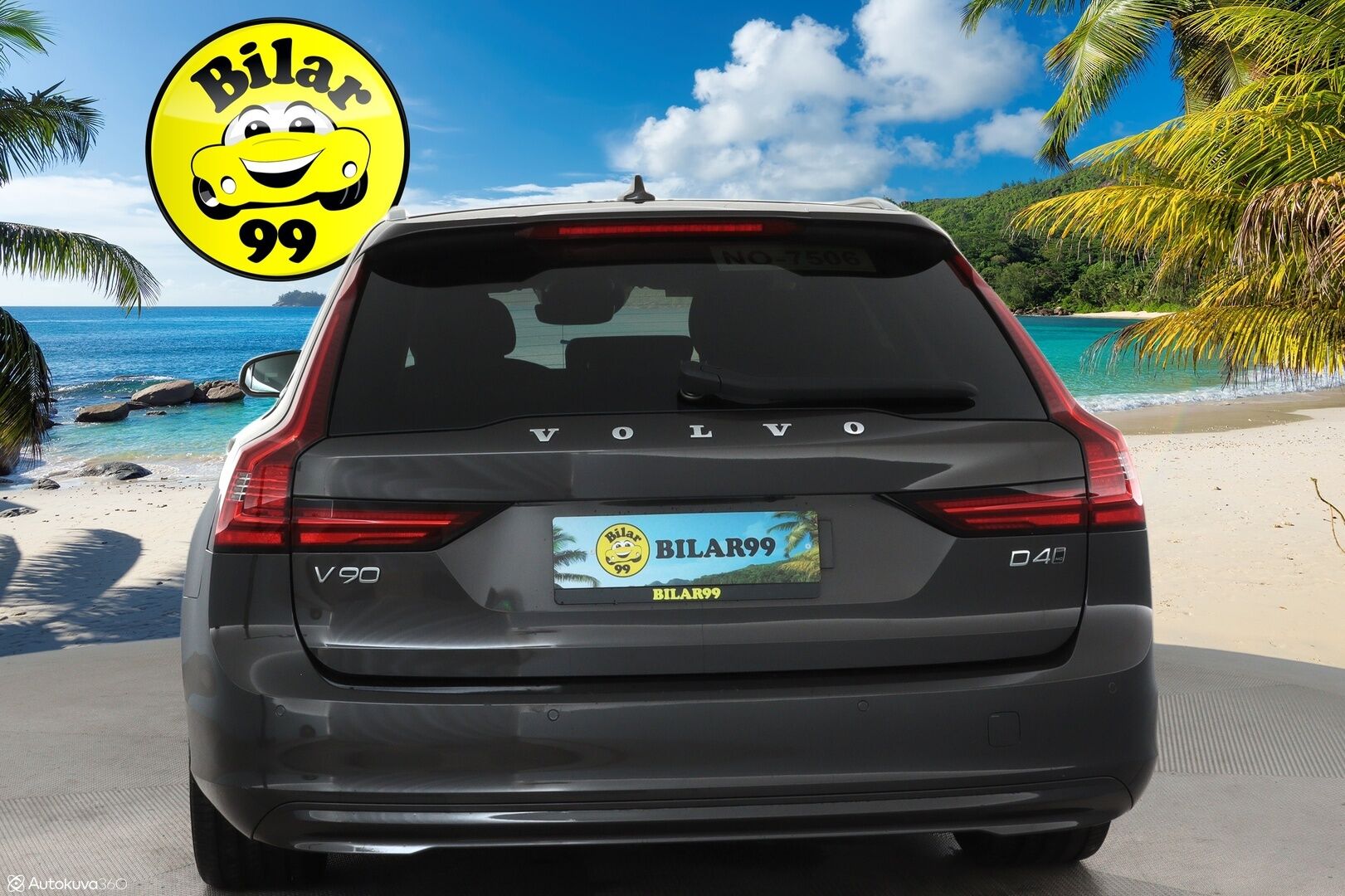 Volvo V90 2021 D4 AWD Momentum Aut. ** Harman&Kardon / Webasto / Adapt.vakkari / Koukku / P-Kamera / Puolinahat ** - 3,99 % KORKOTARJOUS TÄHÄN AUTOON - Merkkiliikkeen huoltokirja / Kahdet renkaat