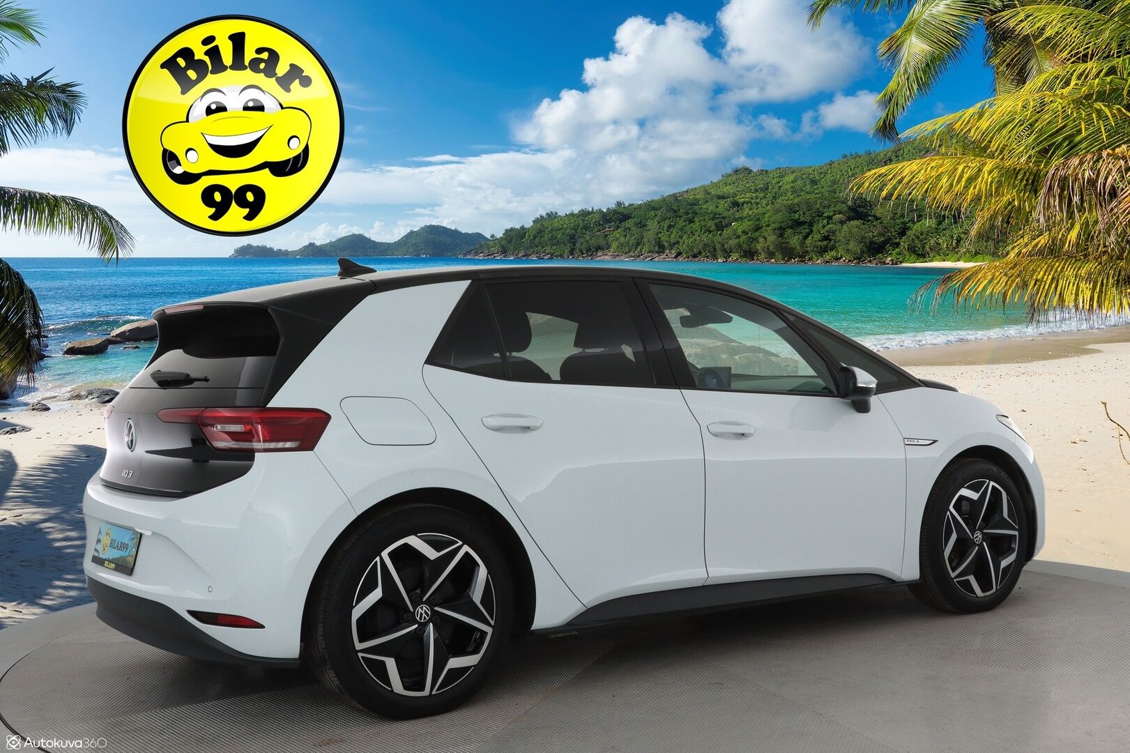 VOLKSWAGEN ID.3 2021 Pro S Tour 150kW ** HUD / Lämpöpumppu / Matrix LED / Adapt.Vakkari / P.kamera / Sähköpenkit hieronnalla / KeylessGo** - Merkkihuollettu