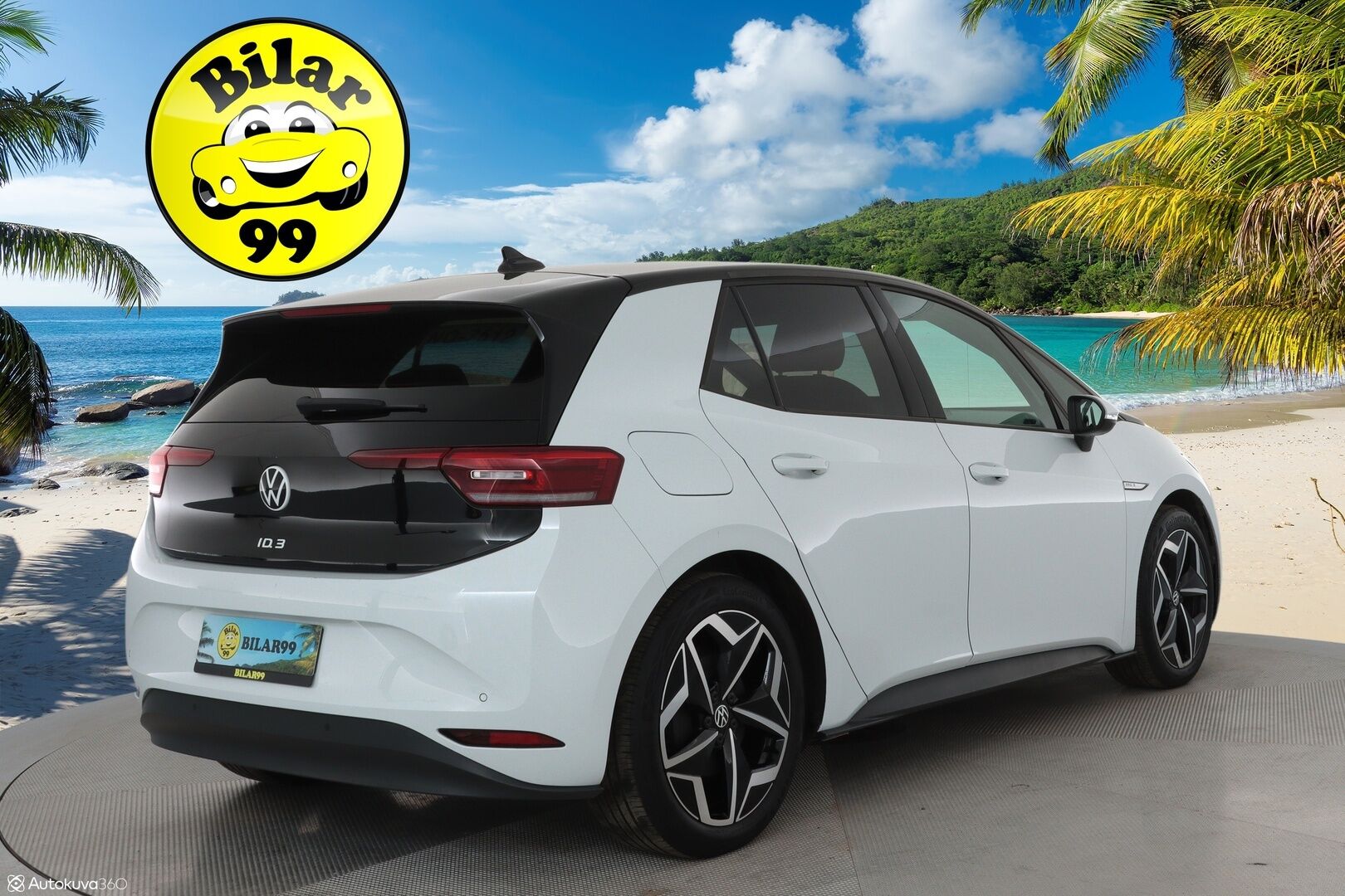 VOLKSWAGEN ID.3 2021 Pro S Tour 150kW ** HUD / Lämpöpumppu / Matrix LED / Adapt.Vakkari / P.kamera / Sähköpenkit hieronnalla / KeylessGo** - Merkkihuollettu