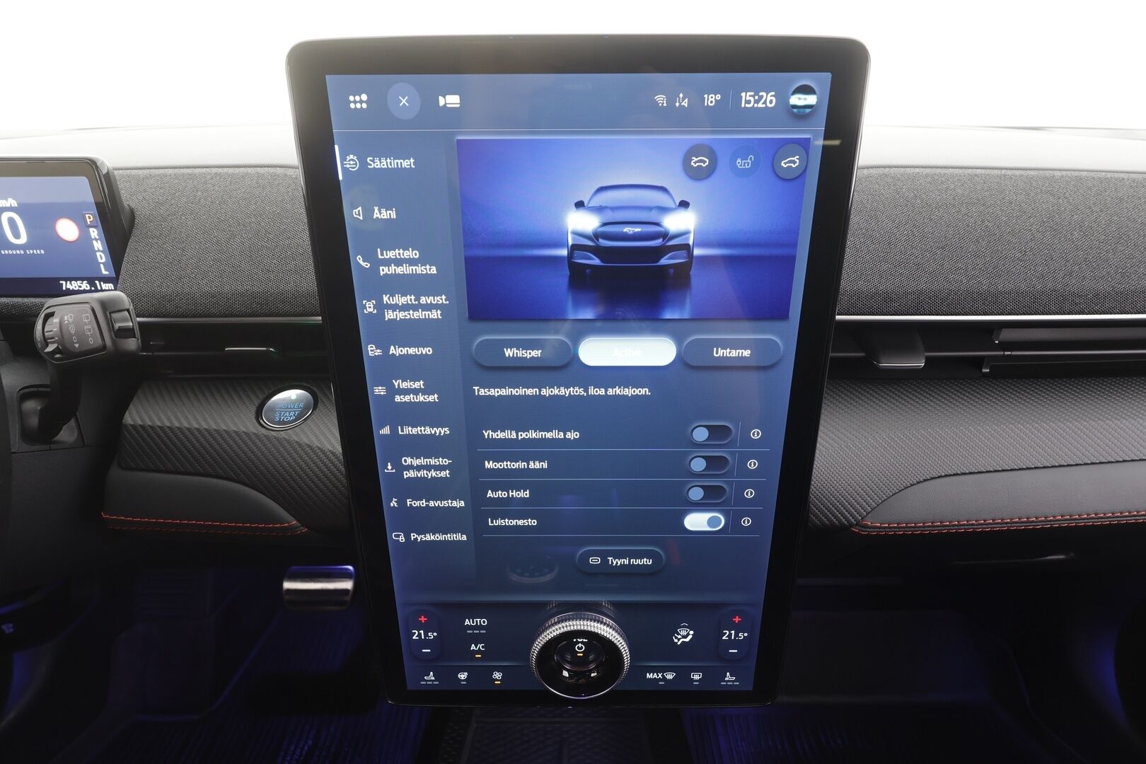 Ford Mustang Mach-E 2021 98kWh 351hv AWD 5-ovinen - | ACC | B&O | LED | 360-Kamera | Muistipenkki | Lasikatto | Nahat | Keyless | Apple&Android | Kahdet Renkaat | Koti & Kauppalaturi |