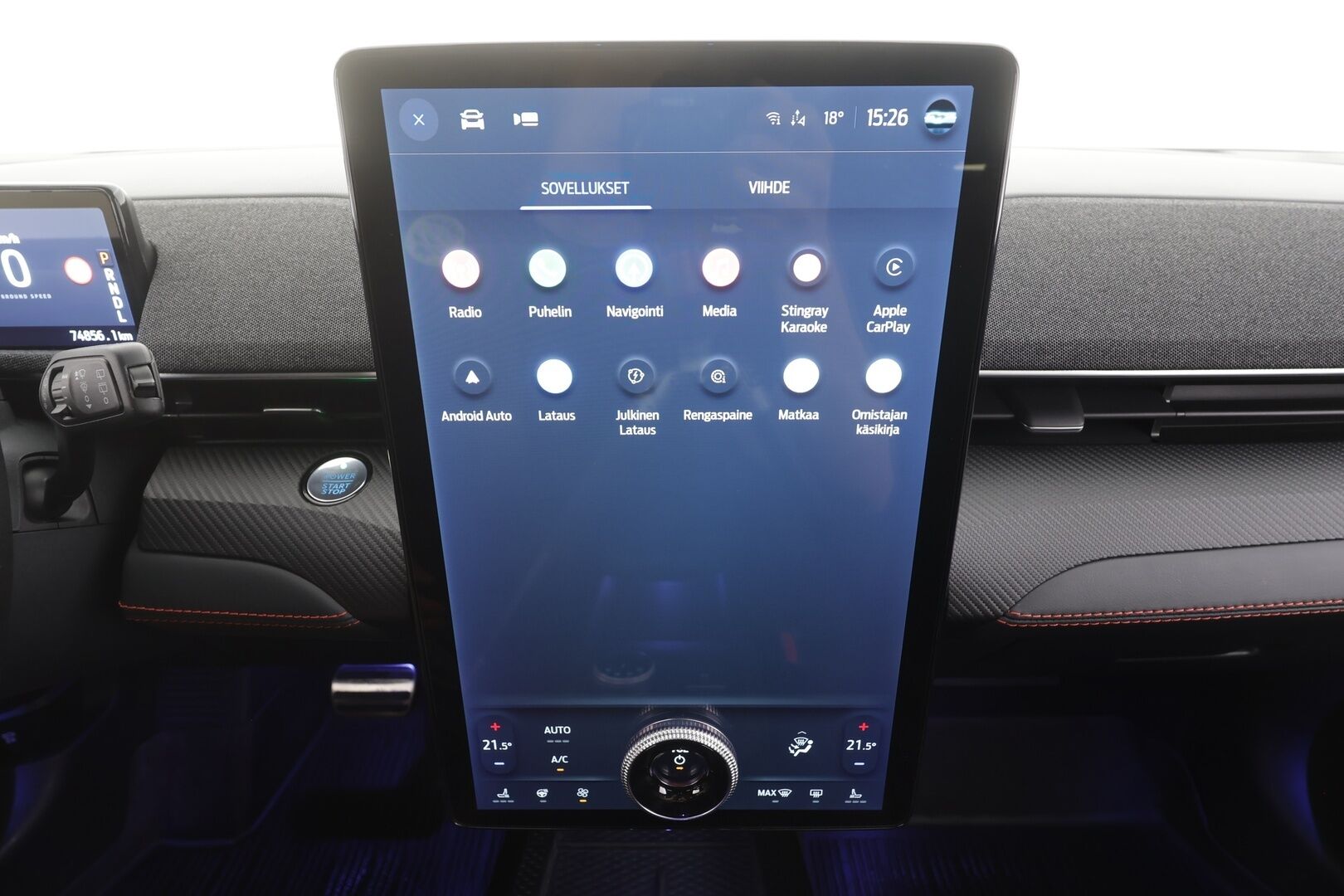 Ford Mustang Mach-E 2021 98kWh 351hv AWD 5-ovinen - | ACC | B&O | LED | 360-Kamera | Muistipenkki | Lasikatto | Nahat | Keyless | Apple&Android | Kahdet Renkaat | Koti & Kauppalaturi |