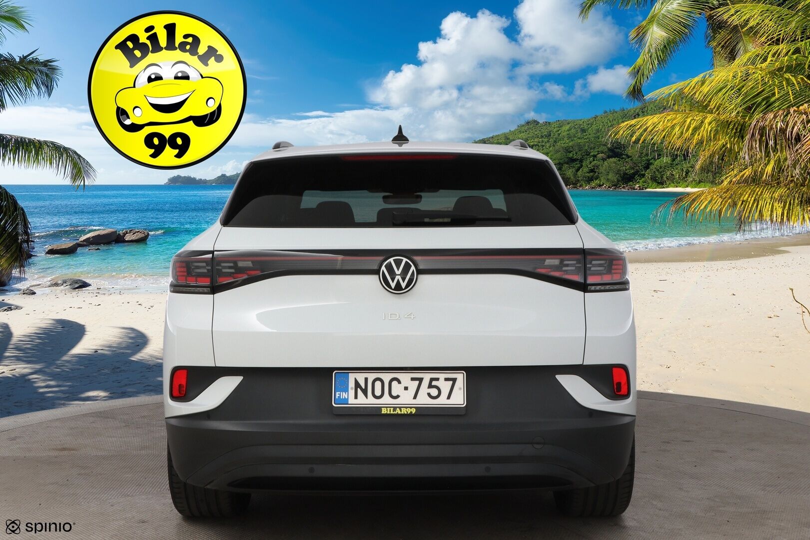 VOLKSWAGEN ID.4 2022 Pro Performance 150 kW, akku 77 kWh - SoH 94% / Adapt.Vakkari / Vetokoukku / iQ Matrix LED / 360-Kamera / Sähköluukku / Lämpöpumppu / 2x Renkaat aluvantein!