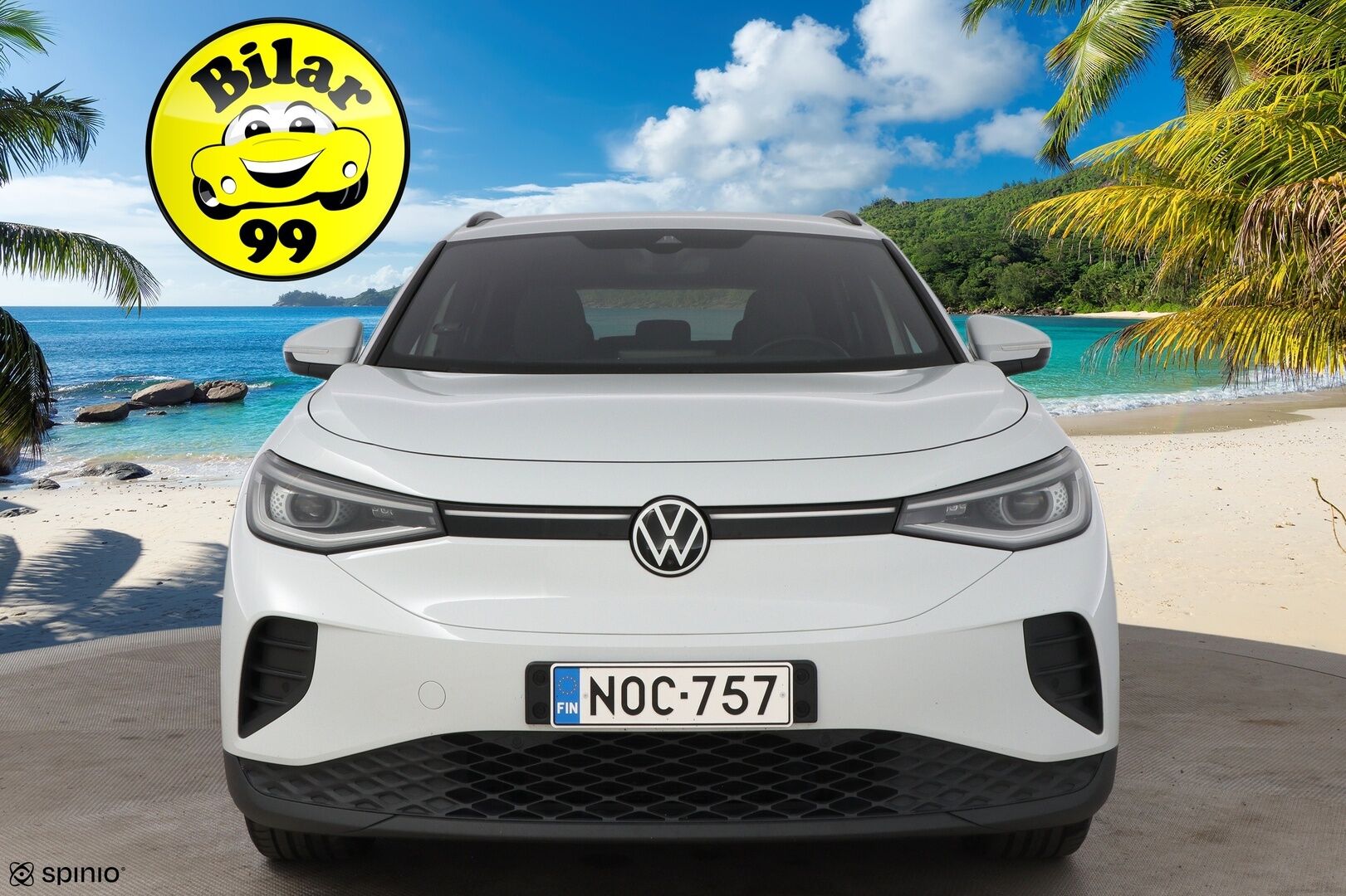 VOLKSWAGEN ID.4 2022 Pro Performance 150 kW, akku 77 kWh - SoH 94% / Adapt.Vakkari / Vetokoukku / iQ Matrix LED / 360-Kamera / Sähköluukku / Lämpöpumppu / 2x Renkaat aluvantein!