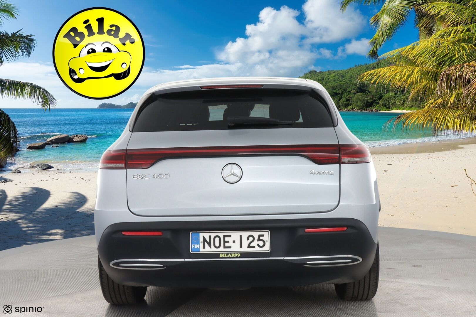 MERCEDES-BENZ EQC 2023 400 4Matic Business - | Distronic+ | P-kamera | Sporttinahat | Multibeam LED | Ohjausavustin | Apple&Android | Sähköluukku |