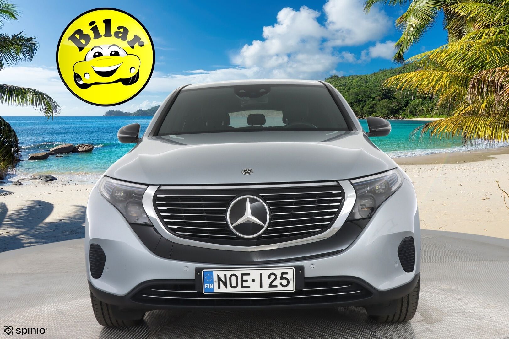 MERCEDES-BENZ EQC 2023 400 4Matic Business - | Distronic+ | P-kamera | Sporttinahat | Multibeam LED | Ohjausavustin | Apple&Android | Sähköluukku |