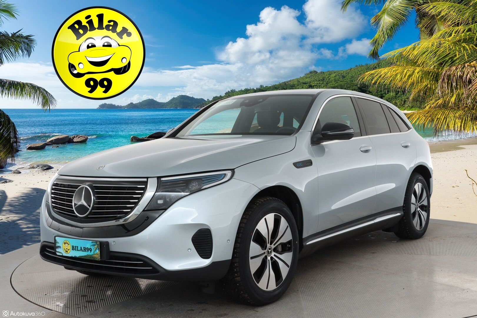 MERCEDES-BENZ EQC 2023 400 4Matic Business - | Distronic+ | P-kamera | Sporttinahat | Multibeam LED | Ohjausavustin | Apple&Android | Sähköluukku |