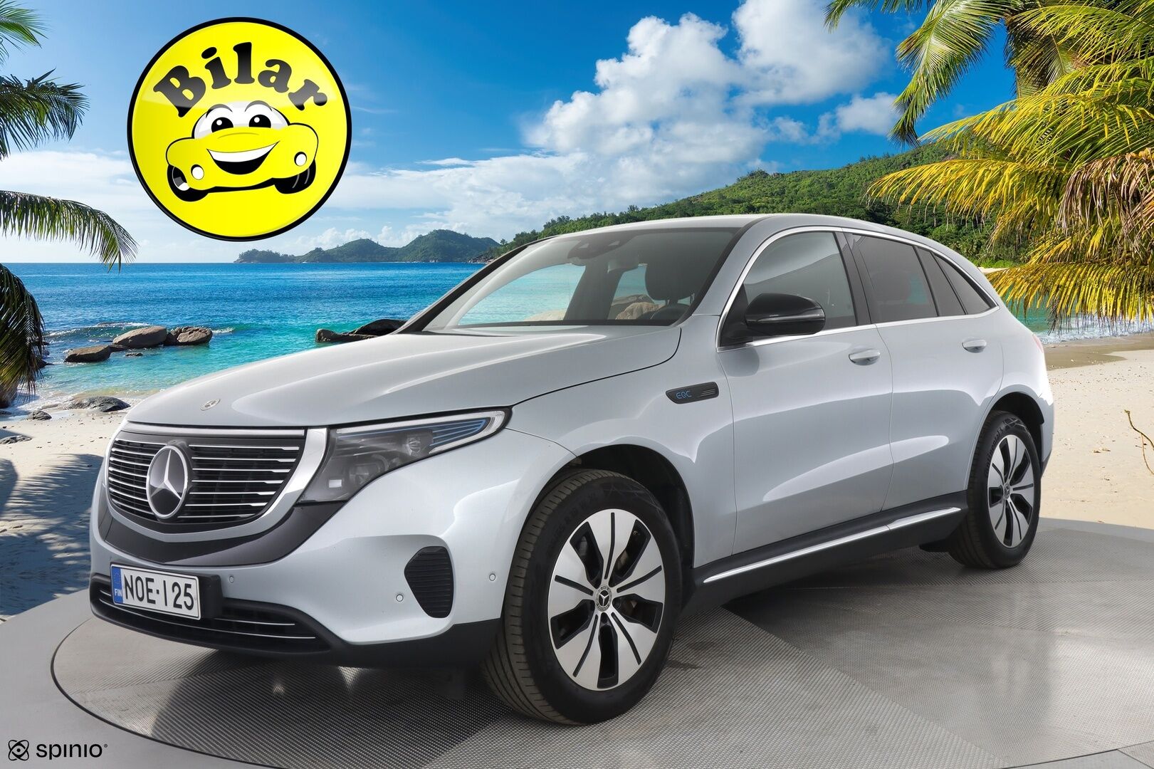 MERCEDES-BENZ EQC 2023 400 4Matic Business - | Distronic+ | P-kamera | Sporttinahat | Multibeam LED | Ohjausavustin | Apple&Android | Sähköluukku |