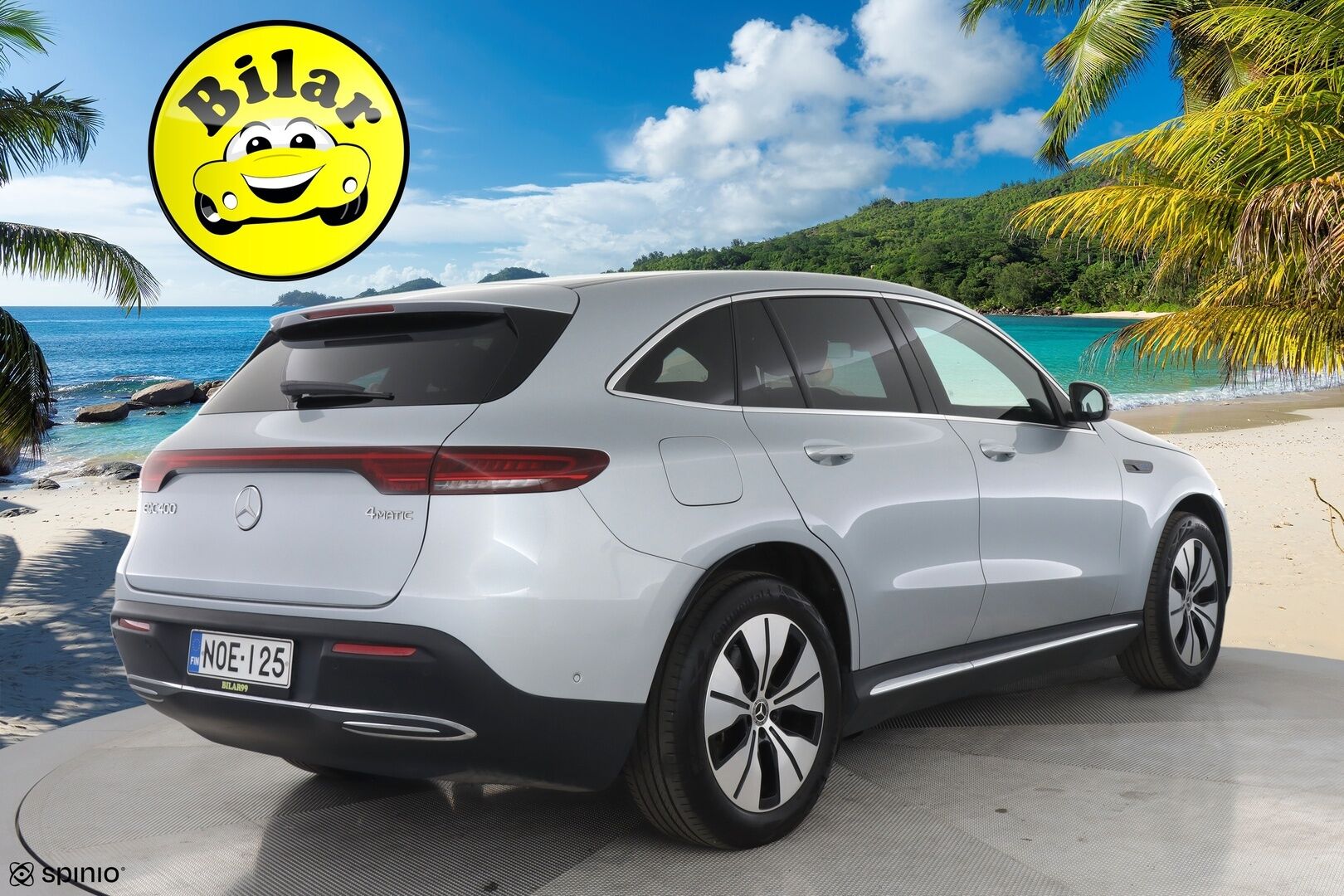 MERCEDES-BENZ EQC 2023 400 4Matic Business - | Distronic+ | P-kamera | Sporttinahat | Multibeam LED | Ohjausavustin | Apple&Android | Sähköluukku |