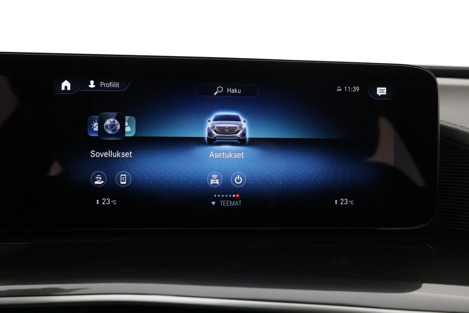 MERCEDES-BENZ EQC 2023 400 4Matic Business - | Distronic+ | P-kamera | Sporttinahat | Multibeam LED | Ohjausavustin | Apple&Android | Sähköluukku |