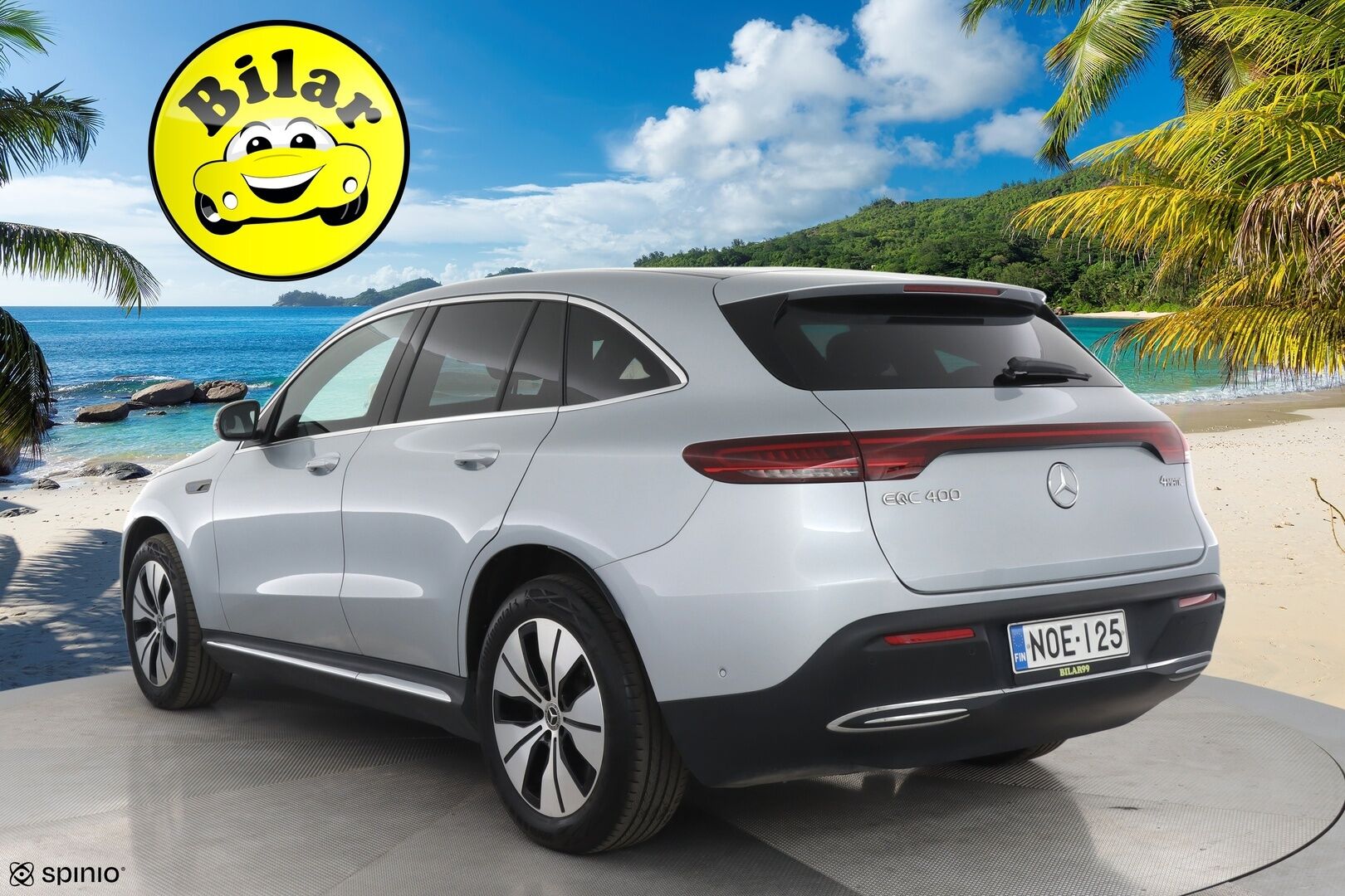 MERCEDES-BENZ EQC 2023 400 4Matic Business - | Distronic+ | P-kamera | Sporttinahat | Multibeam LED | Ohjausavustin | Apple&Android | Sähköluukku |