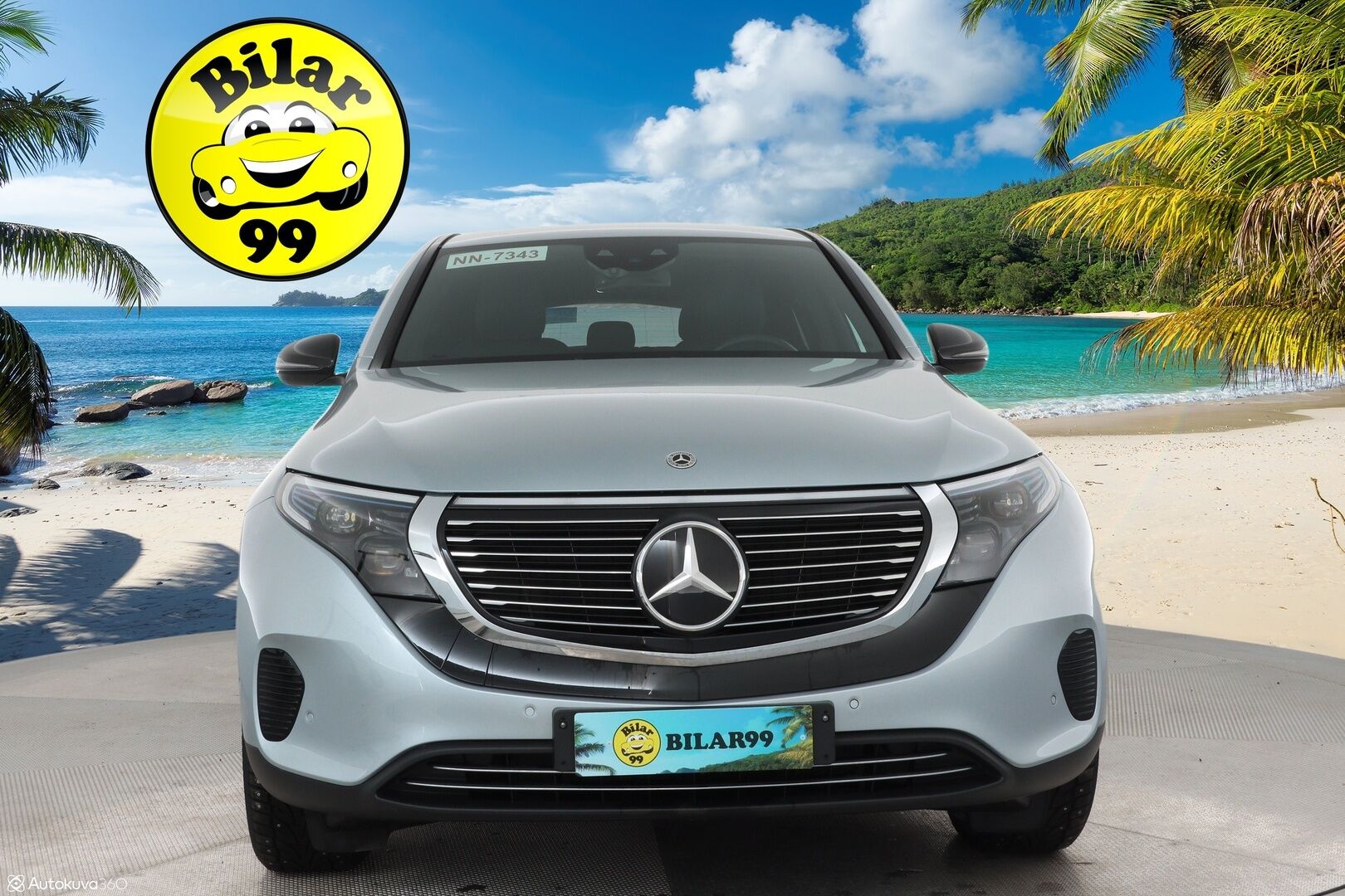 MERCEDES-BENZ EQC 2023 400 4Matic Business - | Distronic+ | P-kamera | Sporttinahat | Multibeam LED | Ohjausavustin | Apple&Android | Sähköluukku |