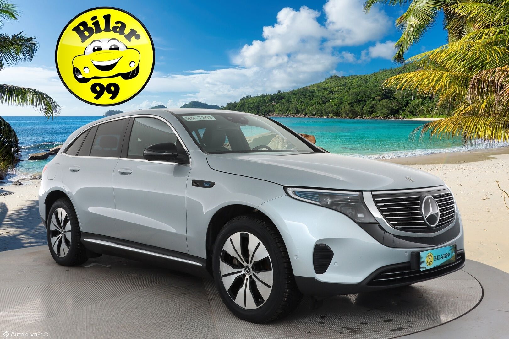 MERCEDES-BENZ EQC 2023 400 4Matic Business - | Distronic+ | P-kamera | Sporttinahat | Multibeam LED | Ohjausavustin | Apple&Android | Sähköluukku |