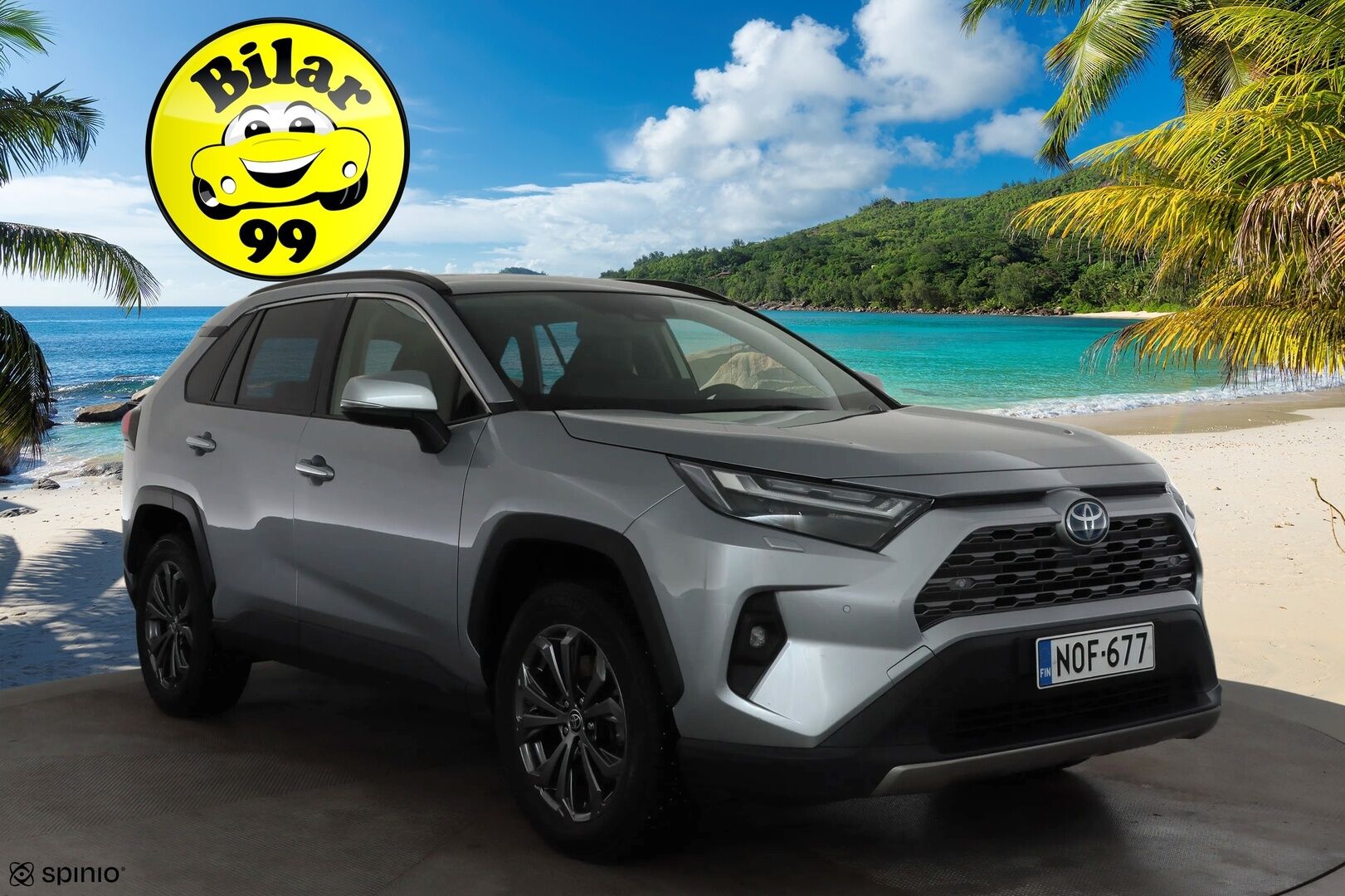 TOYOTA RAV4 2023 Hybrid 2,5 AWD-i Premium  * ACC / P.kamera / Keyless / LED / Muistipenkki / Sähköluukku / Facelift / Nahat *