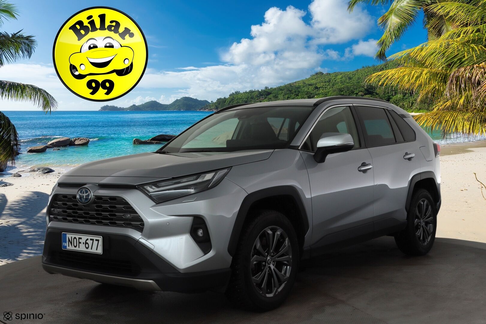 TOYOTA RAV4 2023 Hybrid 2,5 AWD-i Premium  * ACC / P.kamera / Keyless / LED / Muistipenkki / Sähköluukku / Facelift / Nahat *