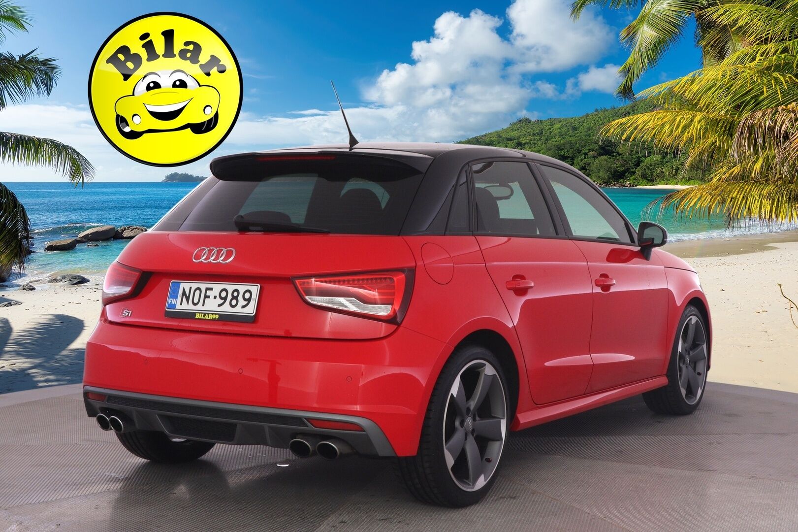 Audi S1 2015 231hv Quattro 2,0 **Vakkari / Tutkat / BT / 2x Alut** - Räväkkä pikkusportti! / Kattava huoltohistoria!
