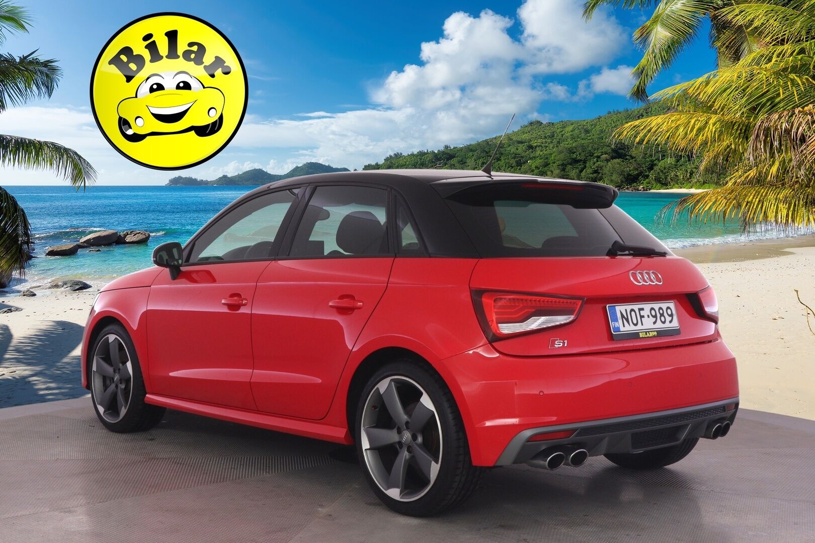 Audi S1 2015 231hv Quattro 2,0 **Vakkari / Tutkat / BT / 2x Alut** - Räväkkä pikkusportti! / Kattava huoltohistoria!