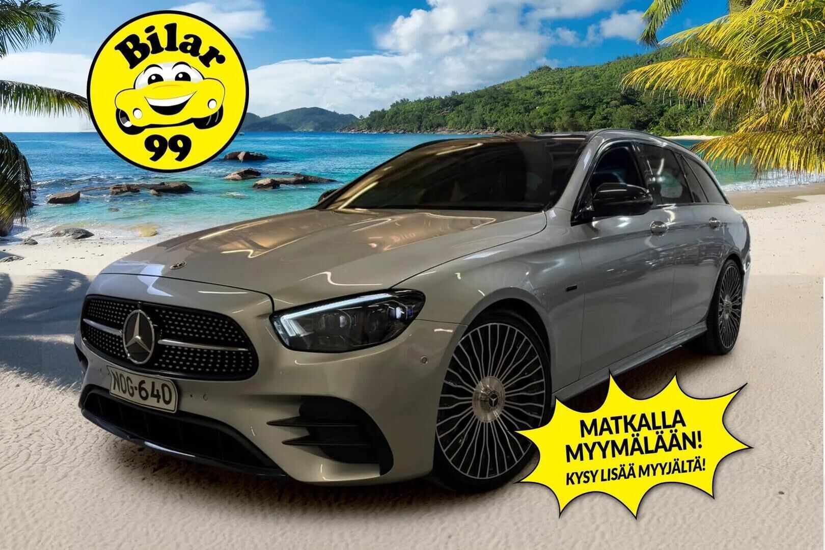 Mercedes-Benz E 2022 300 de 4MATIC T A AMG EQ Power - | Burmester | Widescreen | BLIS | Panorama | 360-kam. | Multibeam LED | COMAND | Ambiente valaistus | Muistipaketti | Huippuvarusteet! |