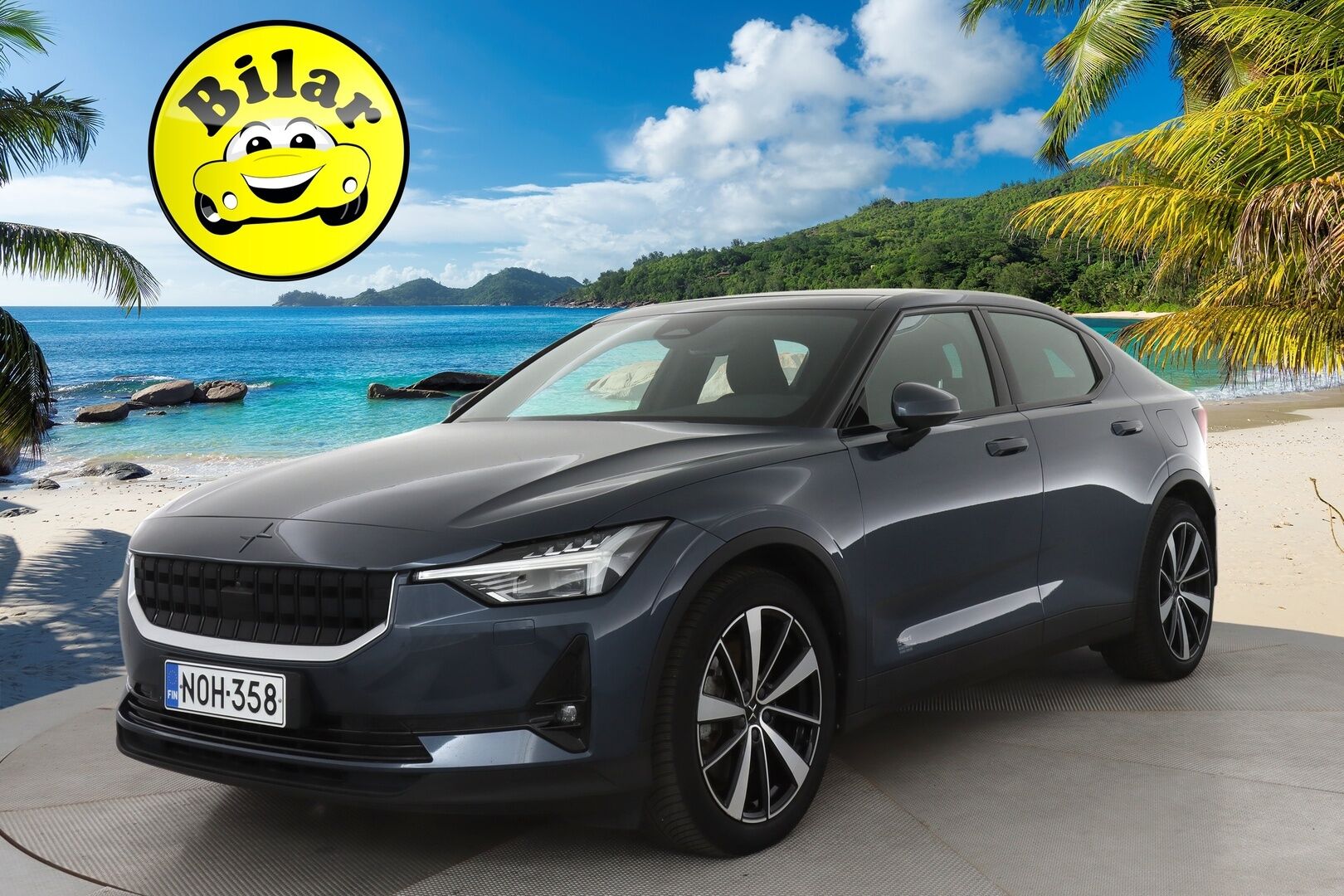 Polestar 2 2021 Long Range Dual Motor - | Pilot&Plus | ACC | Akuston Esilämmitys | Harman/Kardon | 360| Lasikatto | Muistipenkki | BLIS | Keyless |
