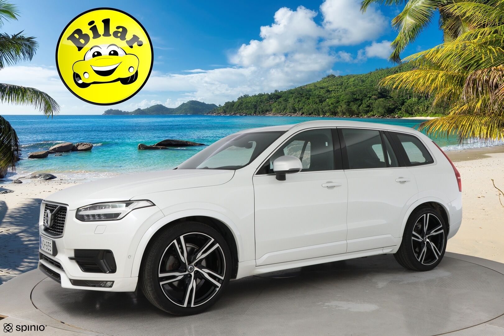 Volvo XC90 2016 D5 AWD R-Design aut 7P - Webasto | B&W | Koukku | ACC | HUD | Full LED | Nahkasisusta | 360-Kamera | Panorama | Ilma-Alusta | Muistipenkit | Polestar | Supervarusteltu!