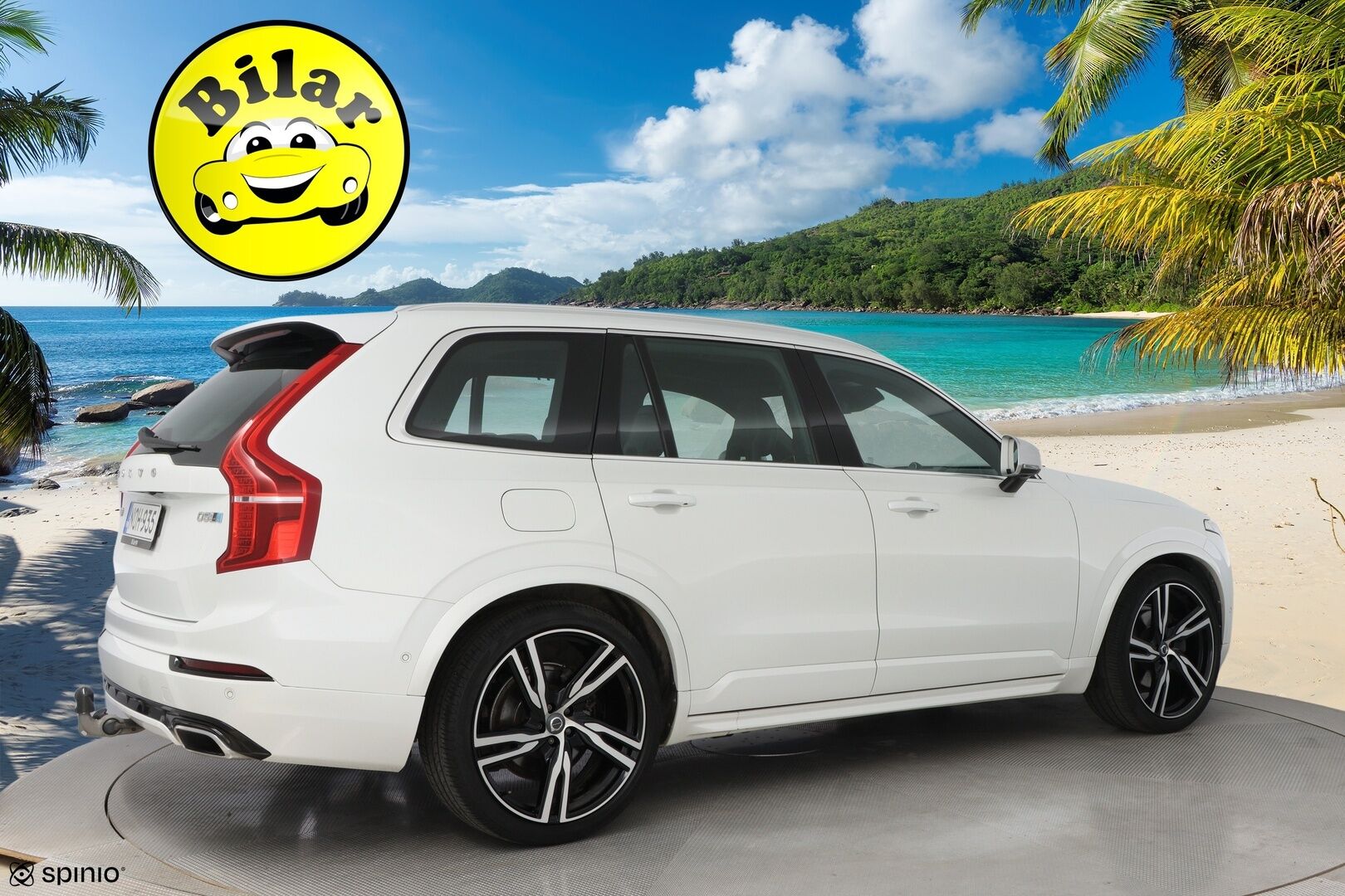 Volvo XC90 2016 D5 AWD R-Design aut 7P - Webasto | B&W | Koukku | ACC | HUD | Full LED | Nahkasisusta | 360-Kamera | Panorama | Ilma-Alusta | Muistipenkit | Polestar | Supervarusteltu!