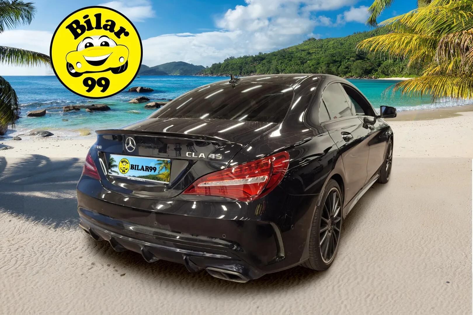 Mercedes-Benz CLA 45 AMG 2018 4MATIC * Panorama / Sporttiputkisto / Comand / Nahkaverhoilu / LED High Performance / Apple & Android * - HULLUT AVAJAISHULINAT KORKOTARJOUS 3,29 %