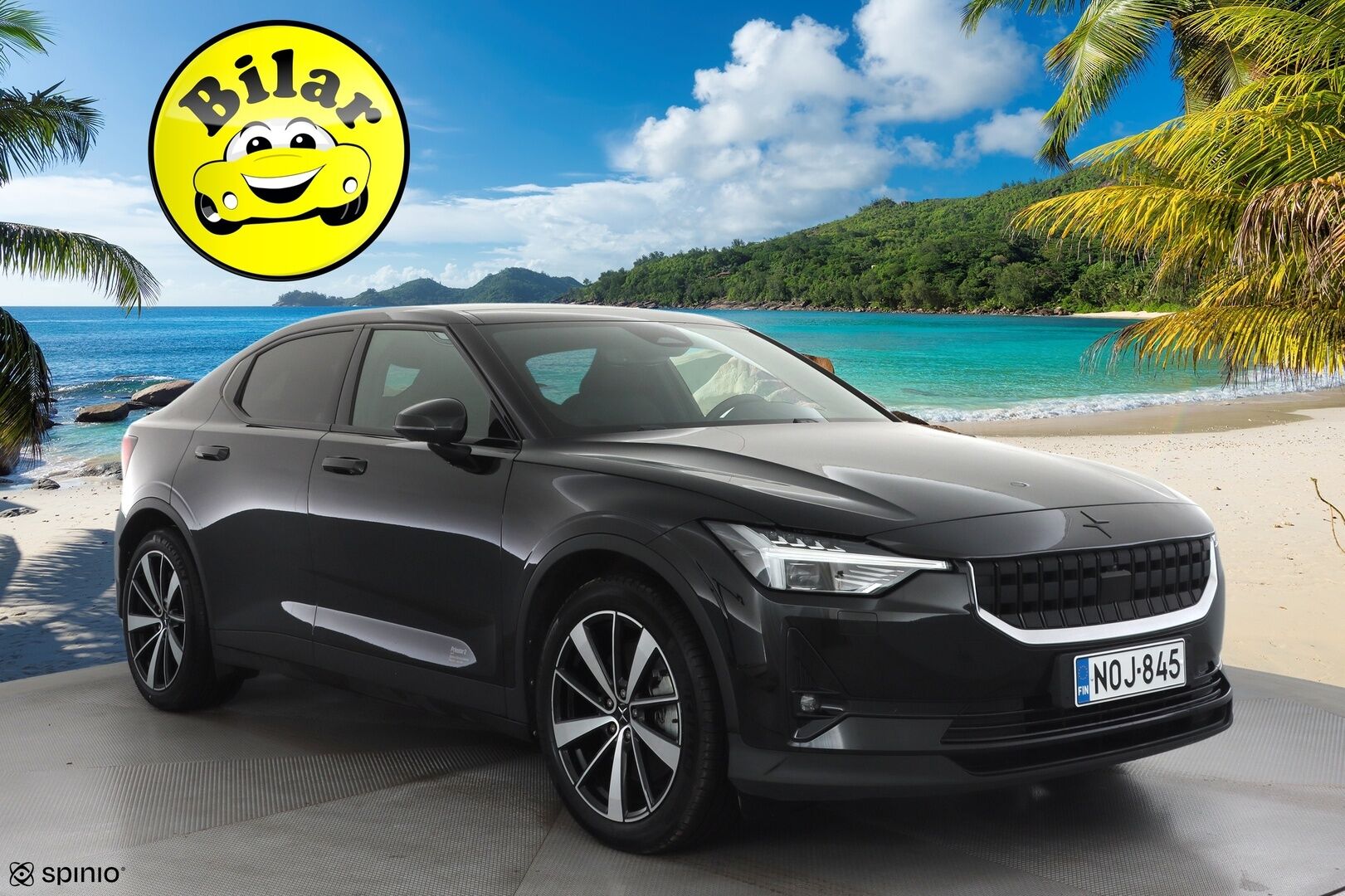 Polestar 2 2021 Long Range Dual motor, 300kW - | Pilot&Plus | H&K | Koukku | Lasikatto | ACC | Pixel-LED | 360 | Sporttipenkki Muistilla | Navi | Kaistavahti | Katveavustin | Keyless |