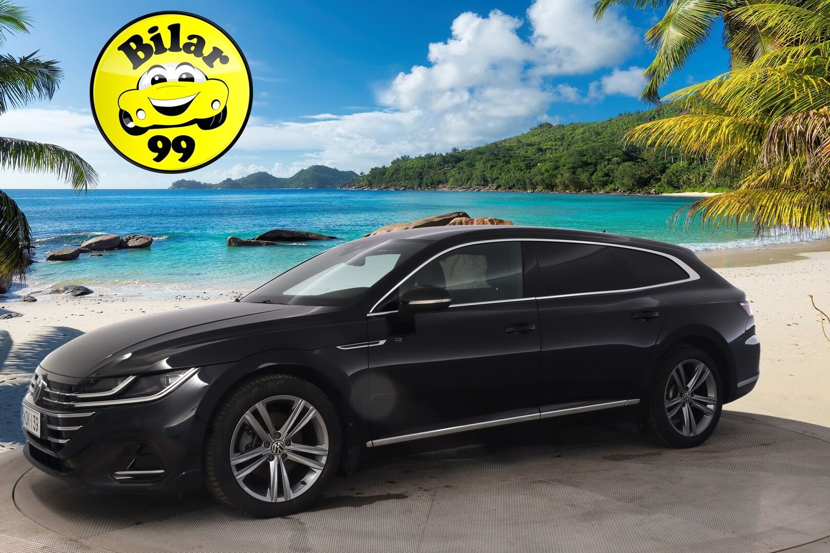 VOLKSWAGEN ARTEON 2022 Shooting Brake R-Line eHybrid 160 kW DSG * ACC / P.kamera / LED / Navi / KeylessGo / Webasto / Koukku * - Akku kuntotarkastettu / Kahdet renkaat aluvanteilla