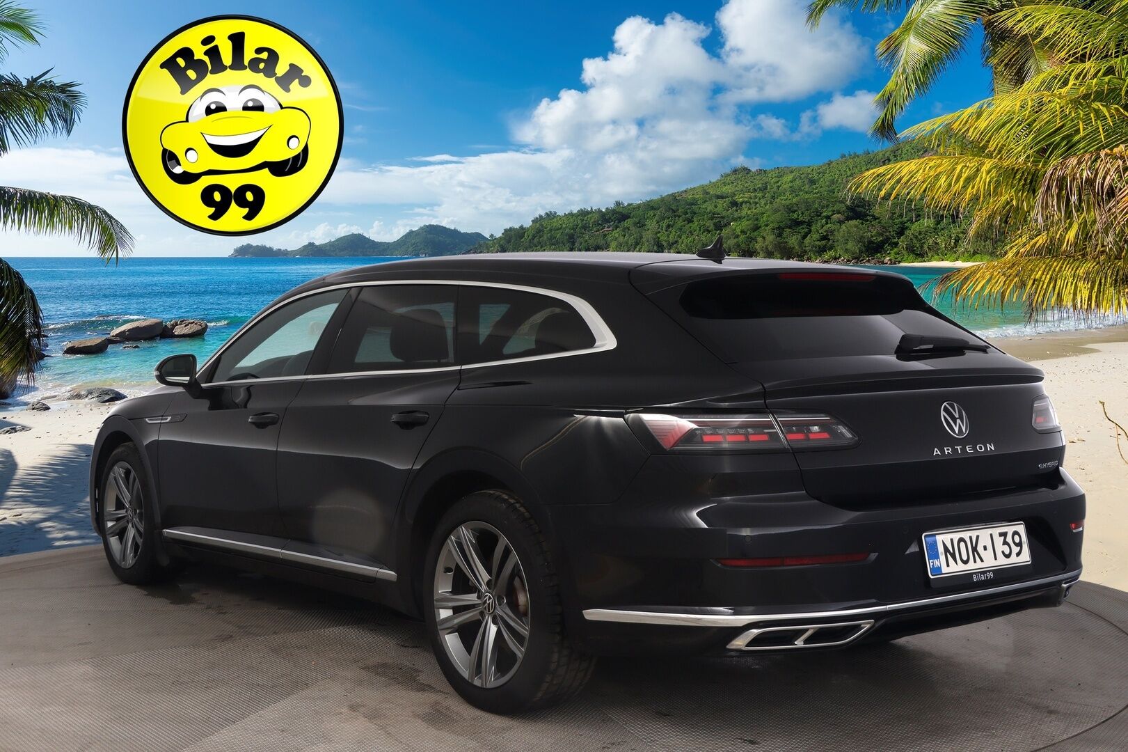VOLKSWAGEN ARTEON 2022 Shooting Brake R-Line eHybrid 160 kW DSG * ACC / P.kamera / LED / Navi / KeylessGo / Webasto / Koukku * - Akku kuntotarkastettu / Kahdet renkaat aluvanteilla