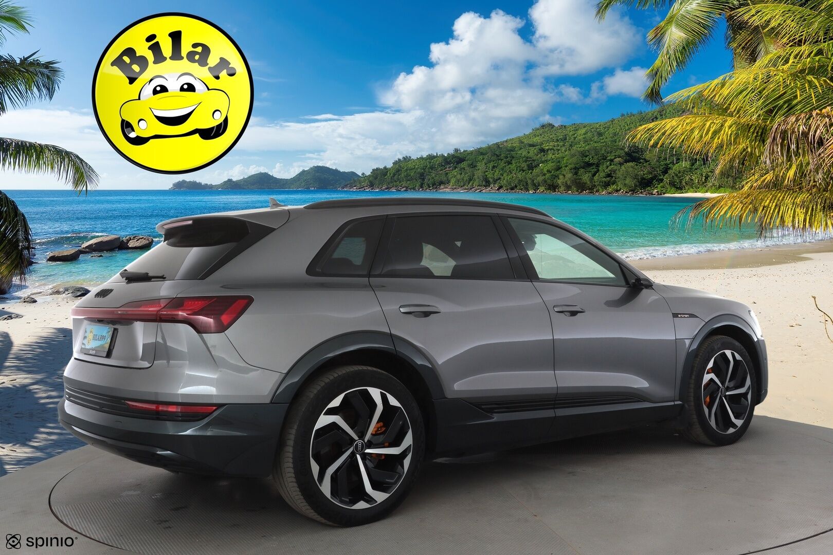 AUDI E-TRON 2021 Progress Plus 55 quattro - | ACC | Matrix | B&O | 360° | Koukku | Panorama | Ilma-alusta | Muistipenkki | Sporttipenkit | Kamerapeilit | Ambient | 2x renkaat aluin | ALV | 