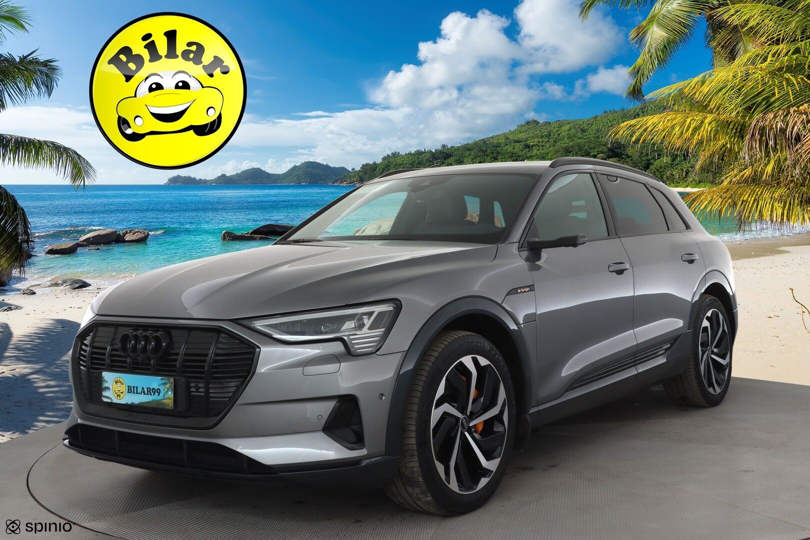 AUDI E-TRON 2021 Progress Plus 55 quattro - | ACC | Matrix | B&O | 360° | Koukku | Panorama | Ilma-alusta | Muistipenkki | Sporttipenkit | Kamerapeilit | Ambient | 2x renkaat aluin | ALV | 