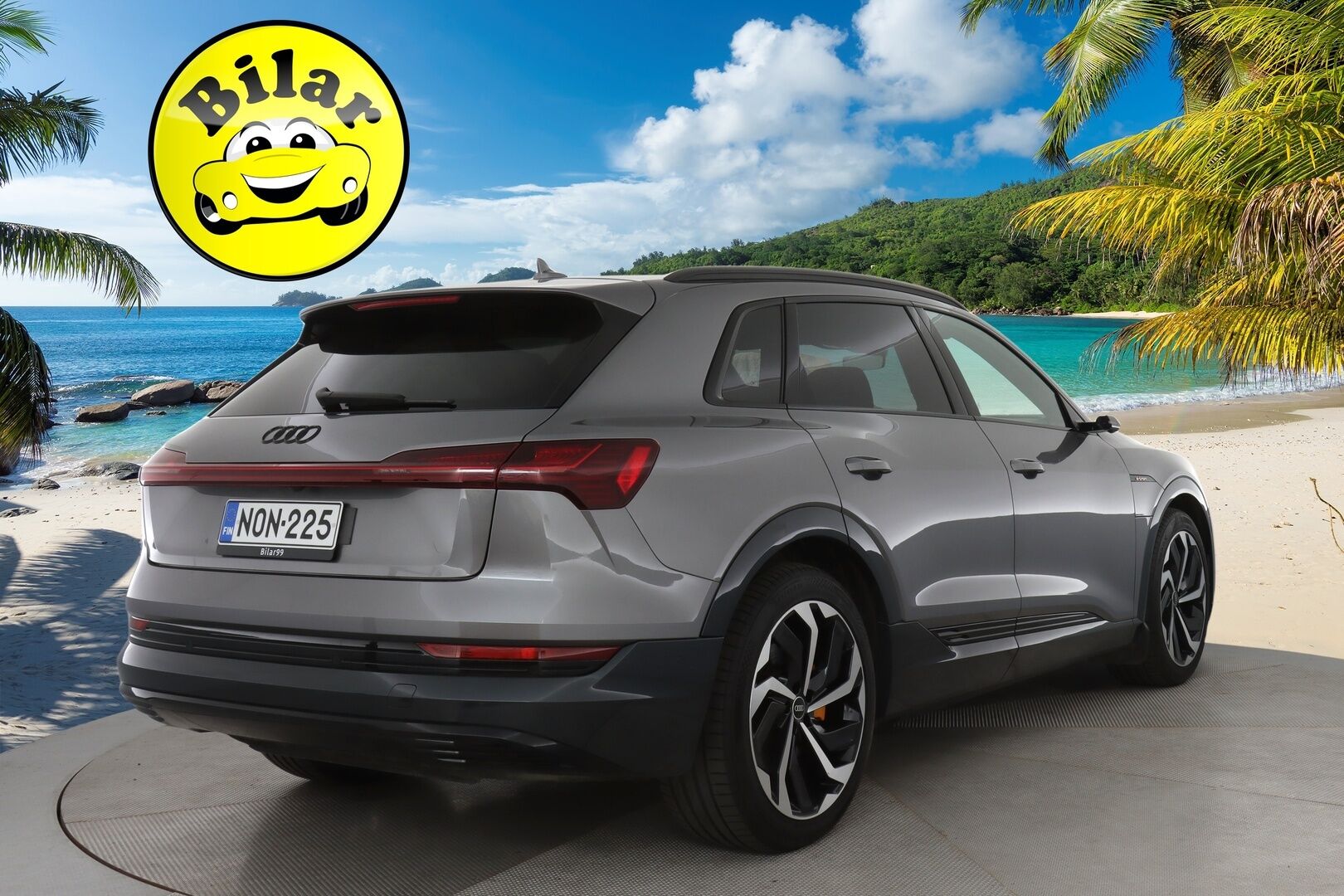 AUDI E-TRON 2021 Progress Plus 55 quattro - | ACC | Matrix | B&O | 360° | Koukku | Panorama | Ilma-alusta | Muistipenkki | Sporttipenkit | Kamerapeilit | Ambient | 2x renkaat aluin | ALV | 
