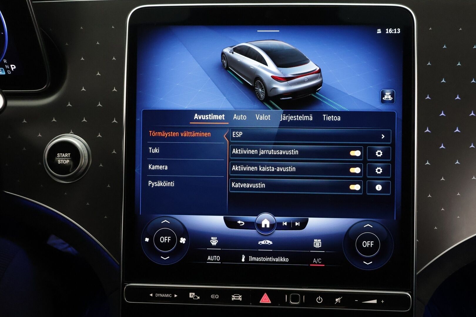 MERCEDES-BENZ EQE 2022 350+ AMG - Koukku | Distronic | Burmester | P.Kamera | Comfort-penkit Muistilla | LED | Navi | Kaistavahti | Keyless