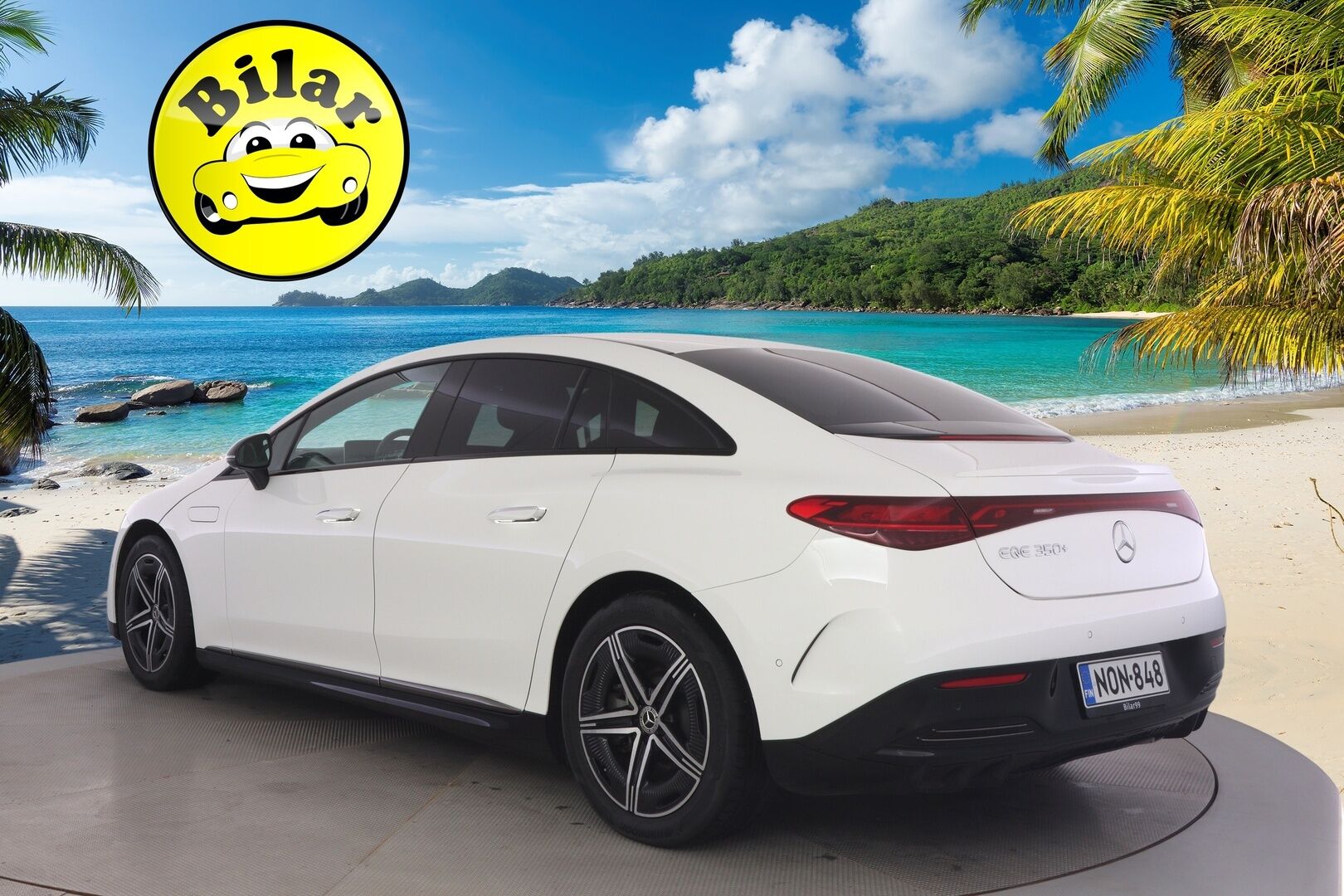 MERCEDES-BENZ EQE 2022 350+ AMG - Koukku | Distronic | Burmester | P.Kamera | Comfort-penkit Muistilla | LED | Navi | Kaistavahti | Keyless