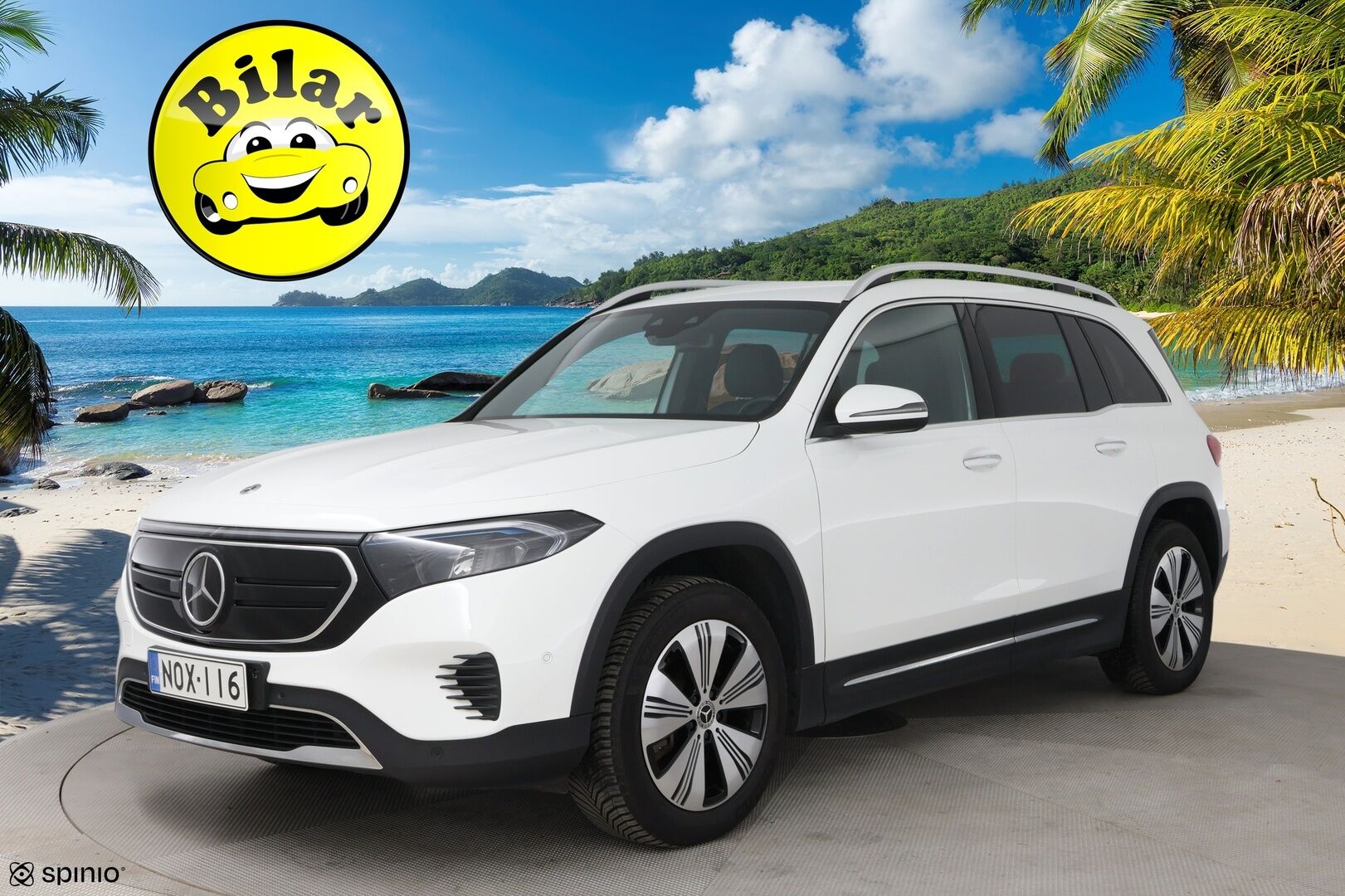 MERCEDES-BENZ EQB 2023 350 4Matic - | 7-paikkainen | Distronic+ | ILP | Widescreen | Nahat | Ambient light | Advanced Audio | P.kamera | Lane Assist | BSM | Keyless | Merkkihuollot | 