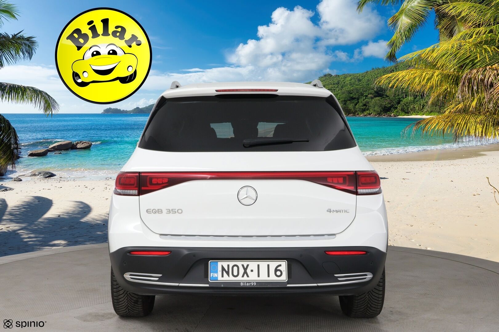 MERCEDES-BENZ EQB 2023 350 4Matic - | 7-paikkainen | Distronic+ | ILP | Widescreen | Nahat | Ambient light | Advanced Audio | P.kamera | Lane Assist | BSM | Keyless | Merkkihuollot | 