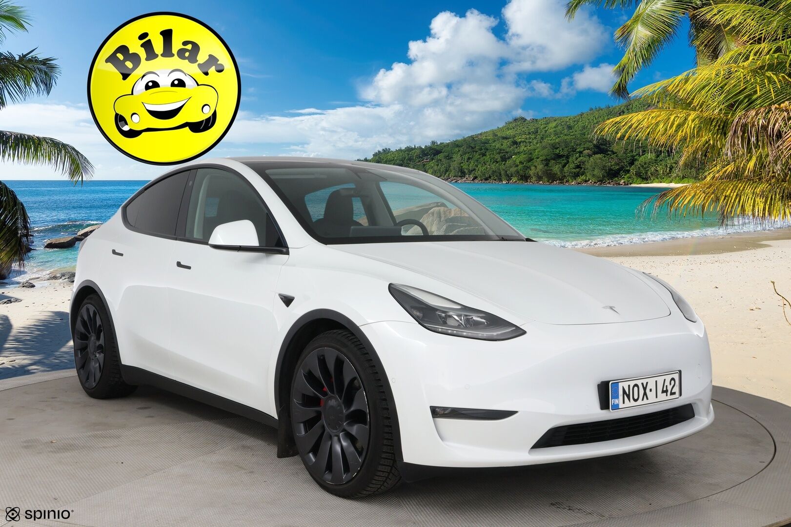 TESLA MODEL Y 2022 Performance - | ILP | Lasikatto | ACC | Matrix-LED | P.Kamera | Muistipenkki | Premium Audio | Navi | Kaistavahti | Keyless | 
