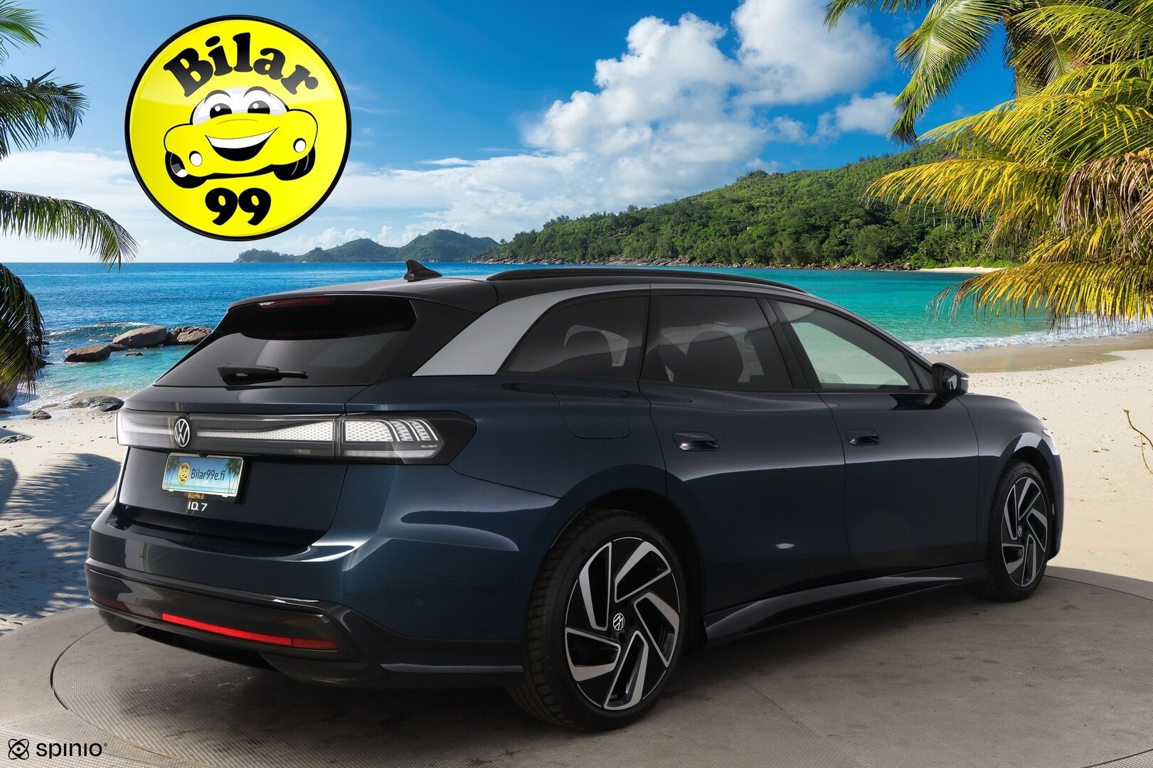 VOLKSWAGEN ID.7 2025 Tourer Pro 210 kW Akku 77 kWh - 2,99 % KORKOTARJOUS TÄHÄN AUTOON - Lämpöpumppu / Harman & Kardon / Ilmastoidut & Hierovat Comfort Penkit / Koukku / iQ Matrix LED / Lasikatto / Supervarusteet!