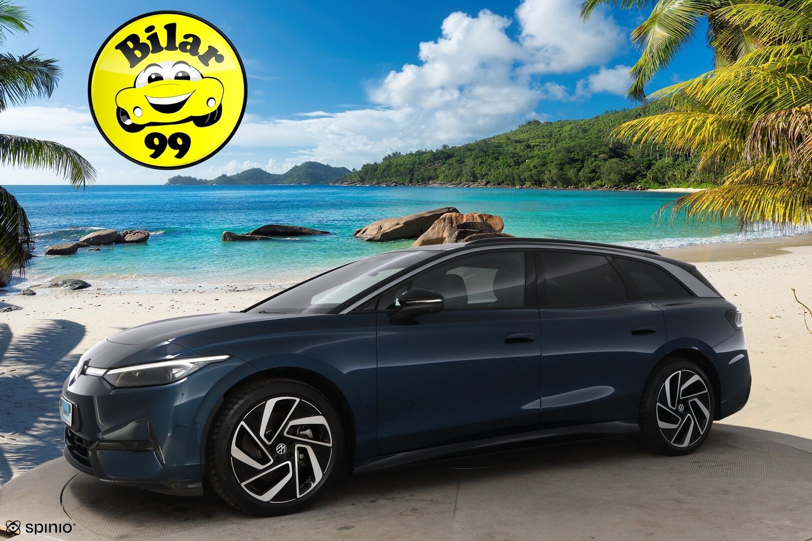 VOLKSWAGEN ID.7 2025 Tourer Pro 210 kW Akku 77 kWh - 2,99 % KORKOTARJOUS TÄHÄN AUTOON - Lämpöpumppu / Harman & Kardon / Ilmastoidut & Hierovat Comfort Penkit / Koukku / iQ Matrix LED / Lasikatto / Supervarusteet!