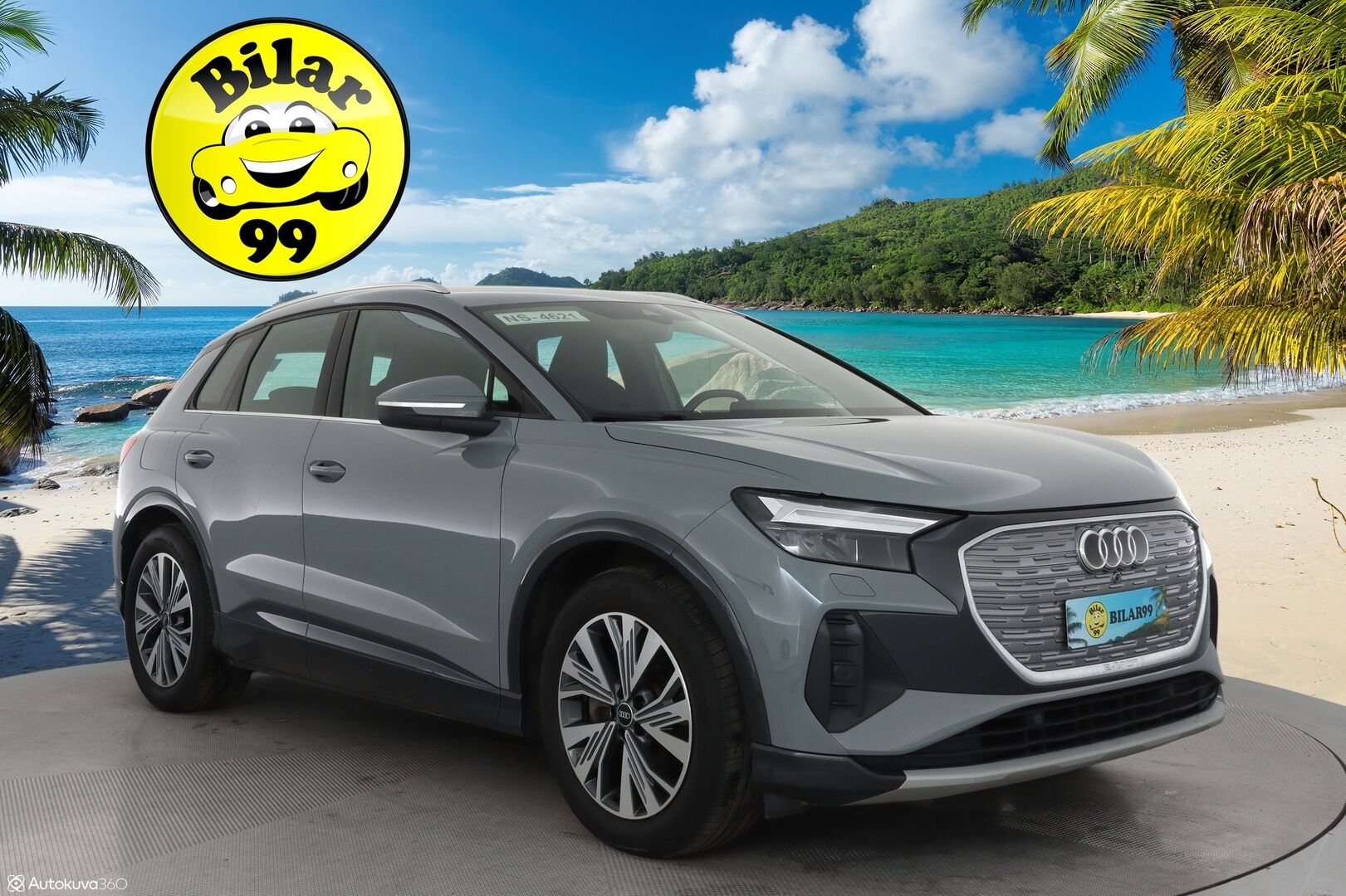 AUDI Q4 E-TRON 2022 50 e-tron quattro Proline Advanced **Lämpöpumppu / Sporttipenkit / Vakkari / LED / P.tutkat / Sähköluukku** - 3,99 % KORKOTARJOUS TÄHÄN AUTOON - Akku kuntotarkistettu! / Kahdet renkaat