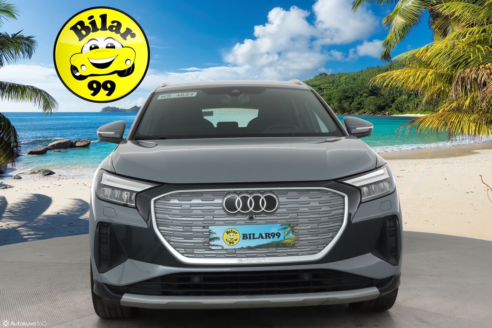 AUDI Q4 E-TRON 2022 50 e-tron quattro Proline Advanced **Lämpöpumppu / Sporttipenkit / Vakkari / LED / P.tutkat / Sähköluukku** - 3,99 % KORKOTARJOUS TÄHÄN AUTOON - Akku kuntotarkistettu! / Kahdet renkaat