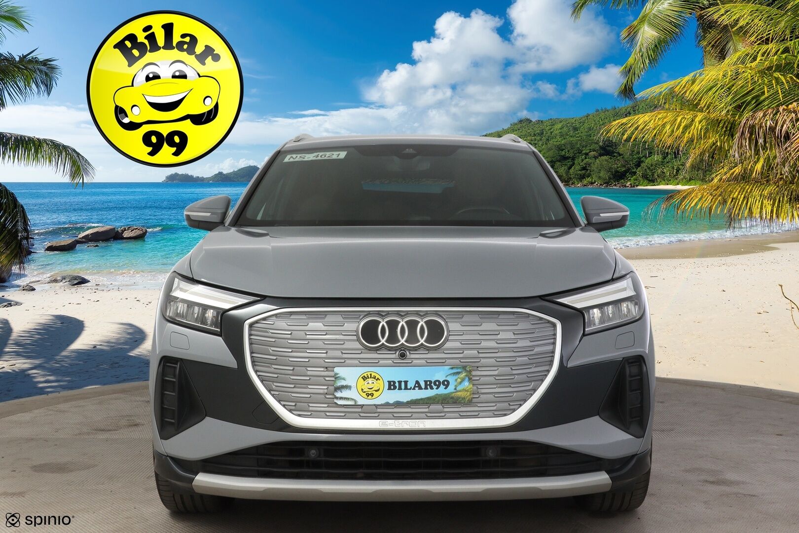 AUDI Q4 E-TRON 2022 50 e-tron quattro Proline Advanced **Lämpöpumppu / Sporttipenkit / Vakkari / LED / P.tutkat / Sähköluukku** - 3,99 % KORKOTARJOUS TÄHÄN AUTOON - Akku kuntotarkistettu! / Kahdet renkaat