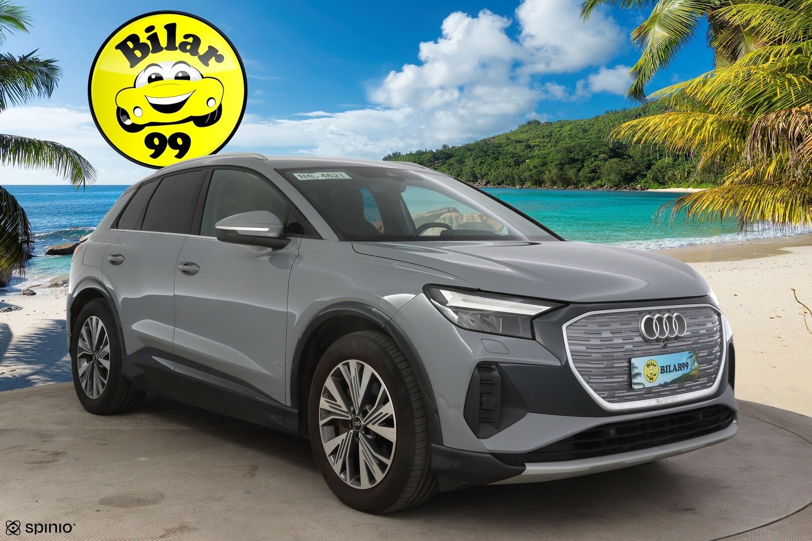 AUDI Q4 E-TRON 2022 50 e-tron quattro Proline Advanced **Lämpöpumppu / Sporttipenkit / Vakkari / LED / P.tutkat / Sähköluukku** - 3,99 % KORKOTARJOUS TÄHÄN AUTOON - Akku kuntotarkistettu! / Kahdet renkaat