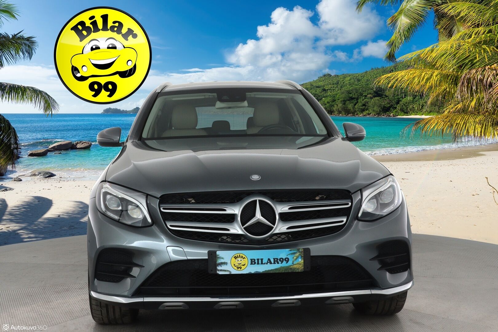 MERCEDES-BENZ GLC 2016 220 d 4MATIC T 9G-Tronic **AMG-ulkopaketti / ILS LED / Vetokoukku / Hifit / Sporttipenkit / Vakkari / P.tutkat / Vaalea nahkasisusta** - 3,99 % KORKOTARJOUS TÄHÄN AUTOON - Alkuperäinen alle taittuva vetokoukku! 