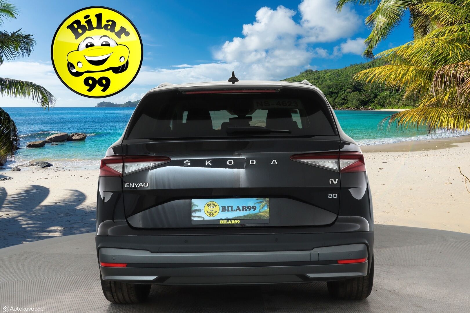 SKODA ENYAQ 2021 80 iV **Lämpöpumppu / Panorama / Adapt. vakkari / 360 Kamera / Apple&Android / Keyless** - Akku kuntotarkastettu