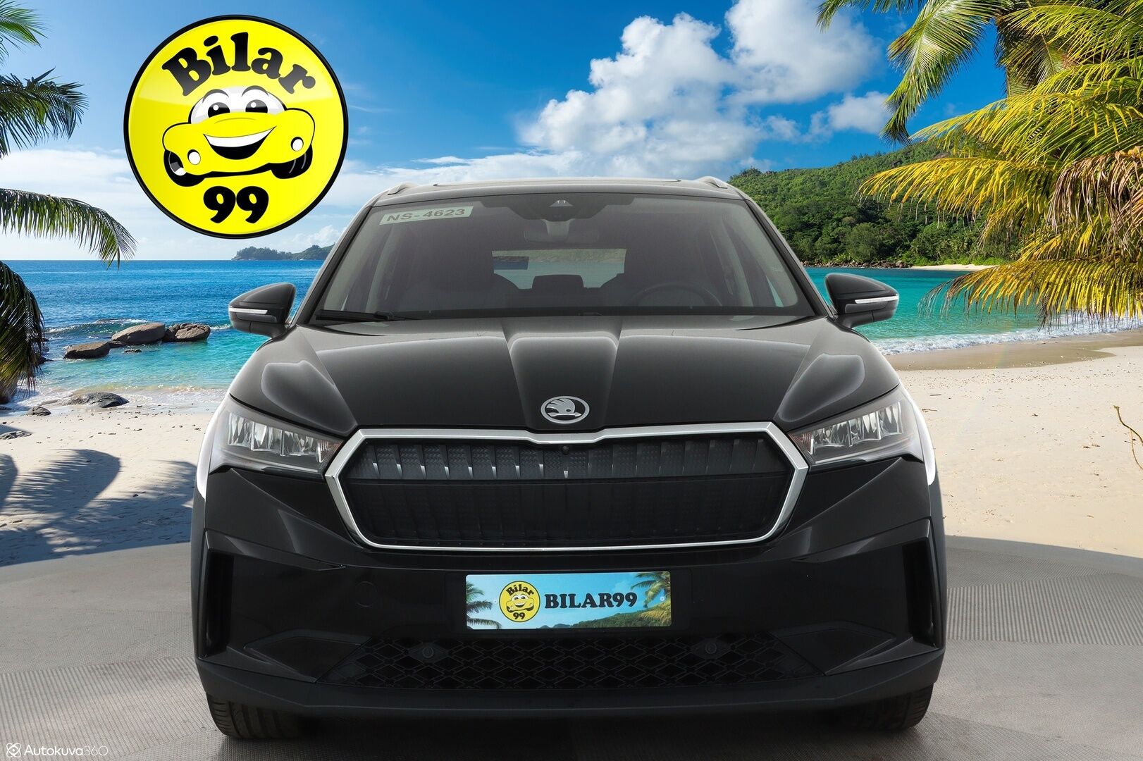 SKODA ENYAQ 2021 80 iV **Lämpöpumppu / Panorama / Adapt. vakkari / 360 Kamera / Apple&Android / Keyless** - Akku kuntotarkastettu