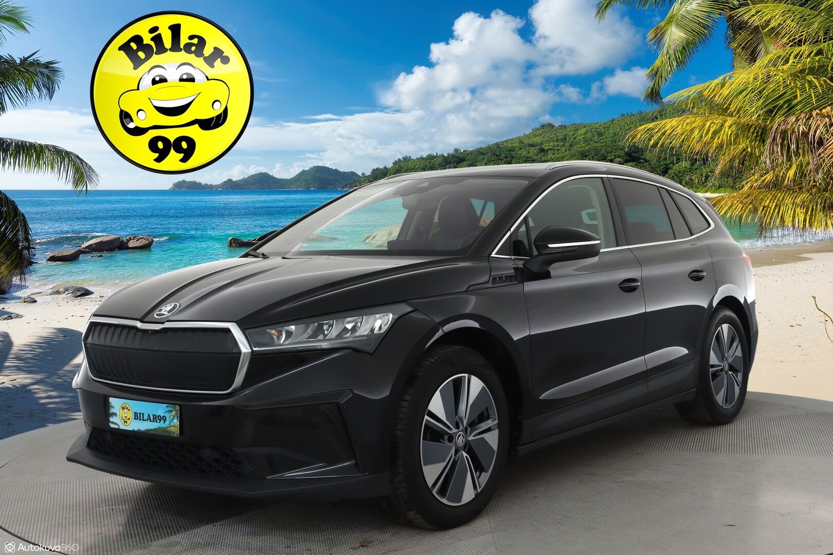 SKODA ENYAQ 2021 80 iV **Lämpöpumppu / Panorama / Adapt. vakkari / 360 Kamera / Apple&Android / Keyless** - Akku kuntotarkastettu