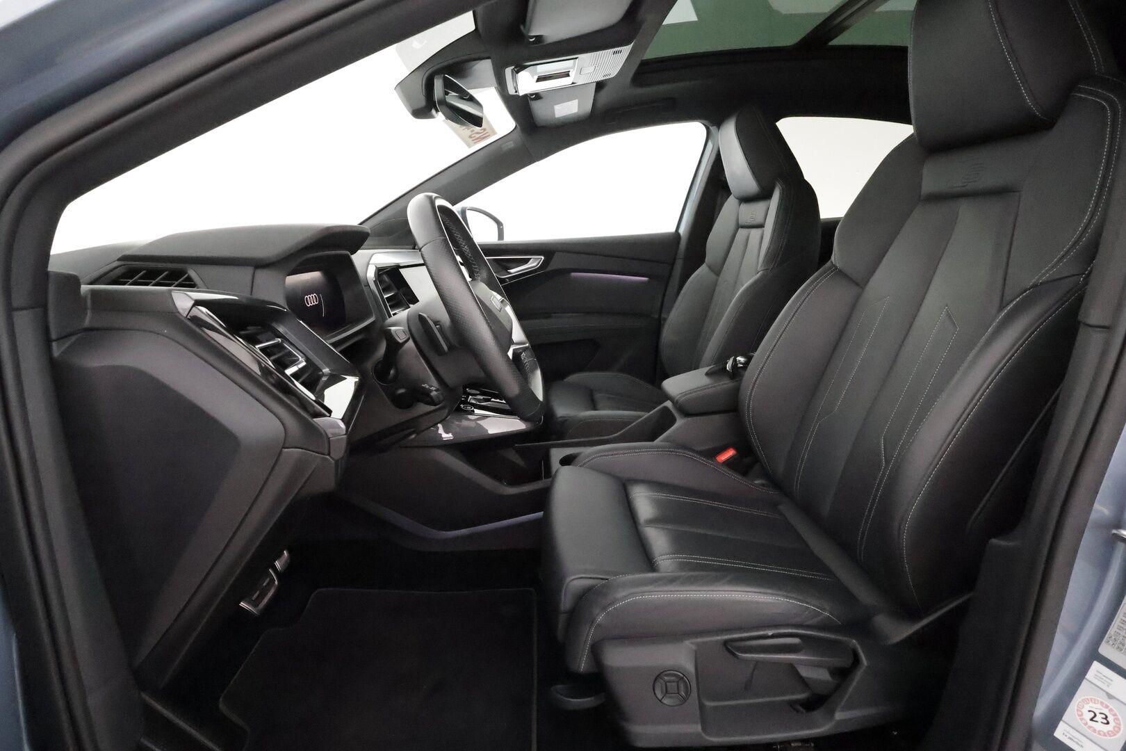 AUDI Q4 E-TRON 2022 40 e-tron Sportback S-Line **HUD / Panorama / Lämpöpumppu / Adapt. vakkari / Sporttinahat / P.kamera / Koukku** - 3,99 % KORKOTARJOUS TÄHÄN AUTOON - Akku kuntotarkastettu