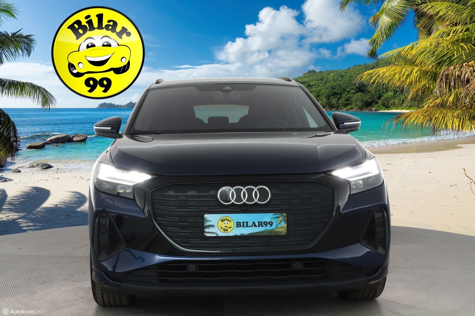 AUDI Q4 E-TRON 2022 50 e-tron quattro **Lämpöpumppu / Adapt. vakkari / Matrix LED / P.kamera / Koukku / Sporttipenkit / Keyless** - 3,99 % KORKOTARJOUS TÄHÄN AUTOON - Akku kuntotarkastettu